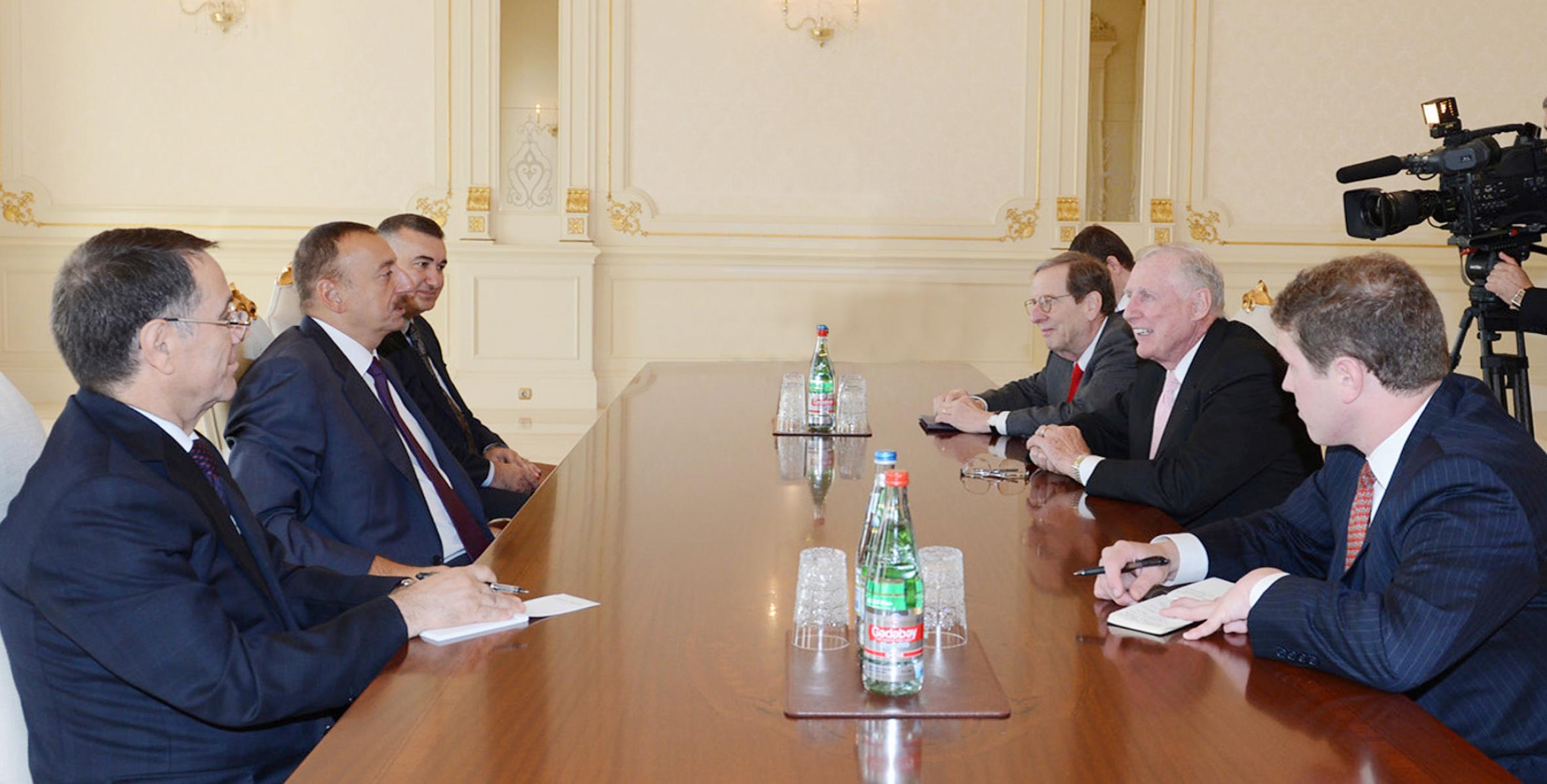 Ilham Aliyev received a delegation led by the chairman of the European and Eurasian sub-committee of the Committee for External Relations of the US House of Representatives