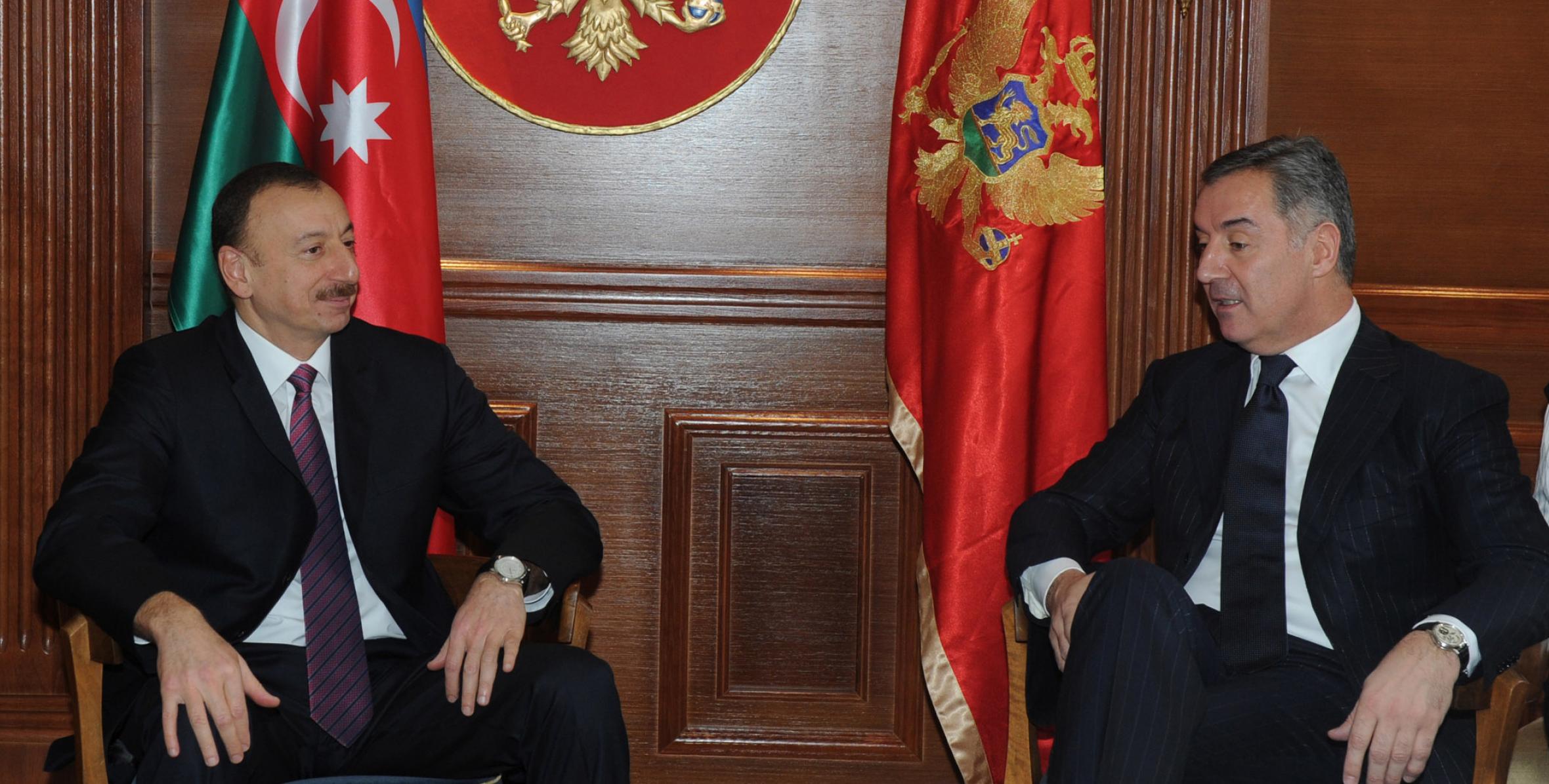 Ilham Aliyev met with the Prime Minister of Montenegro
