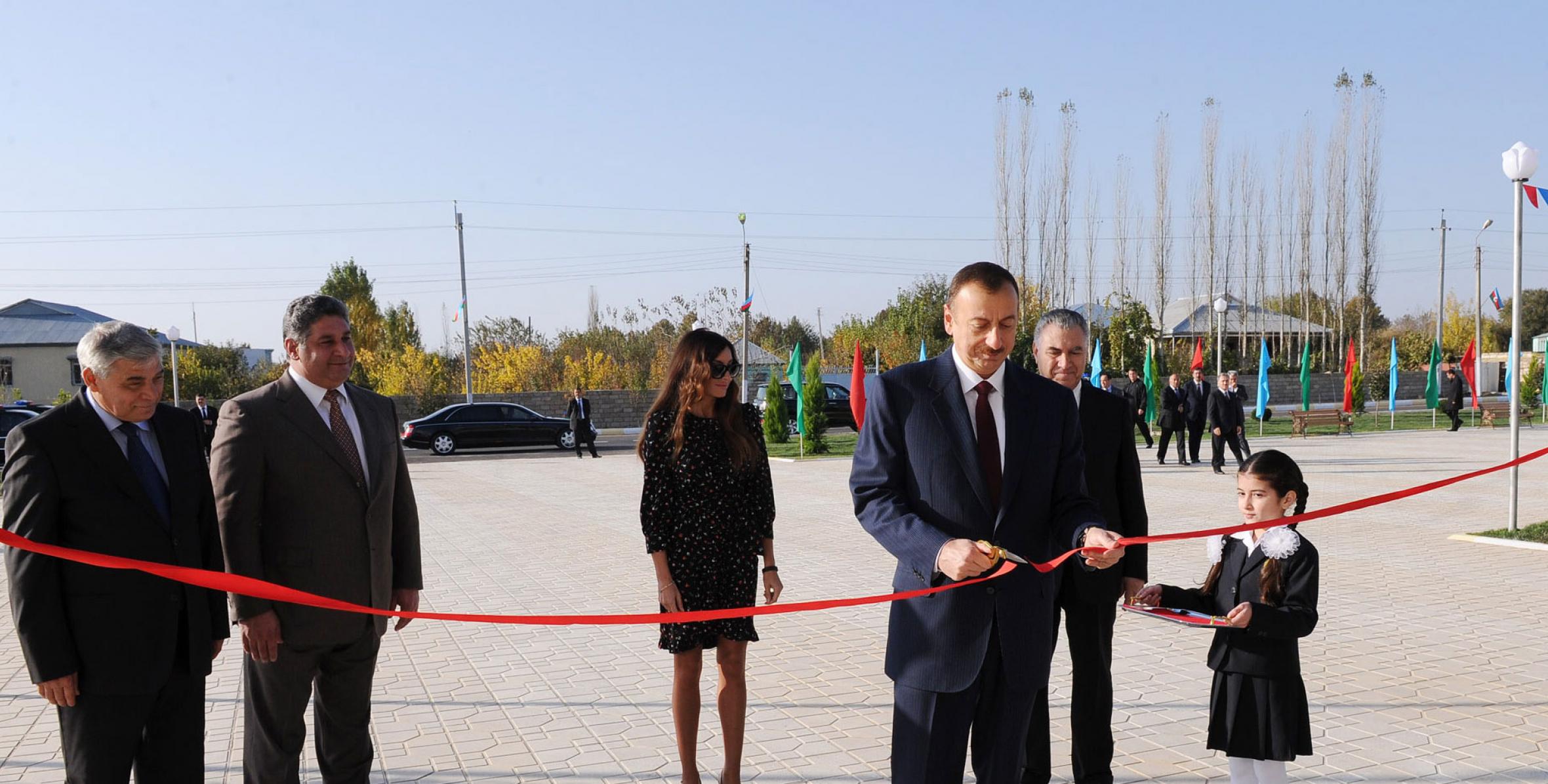 President Ilham Aliyev participated at the opening of Horadiz Sport Compound