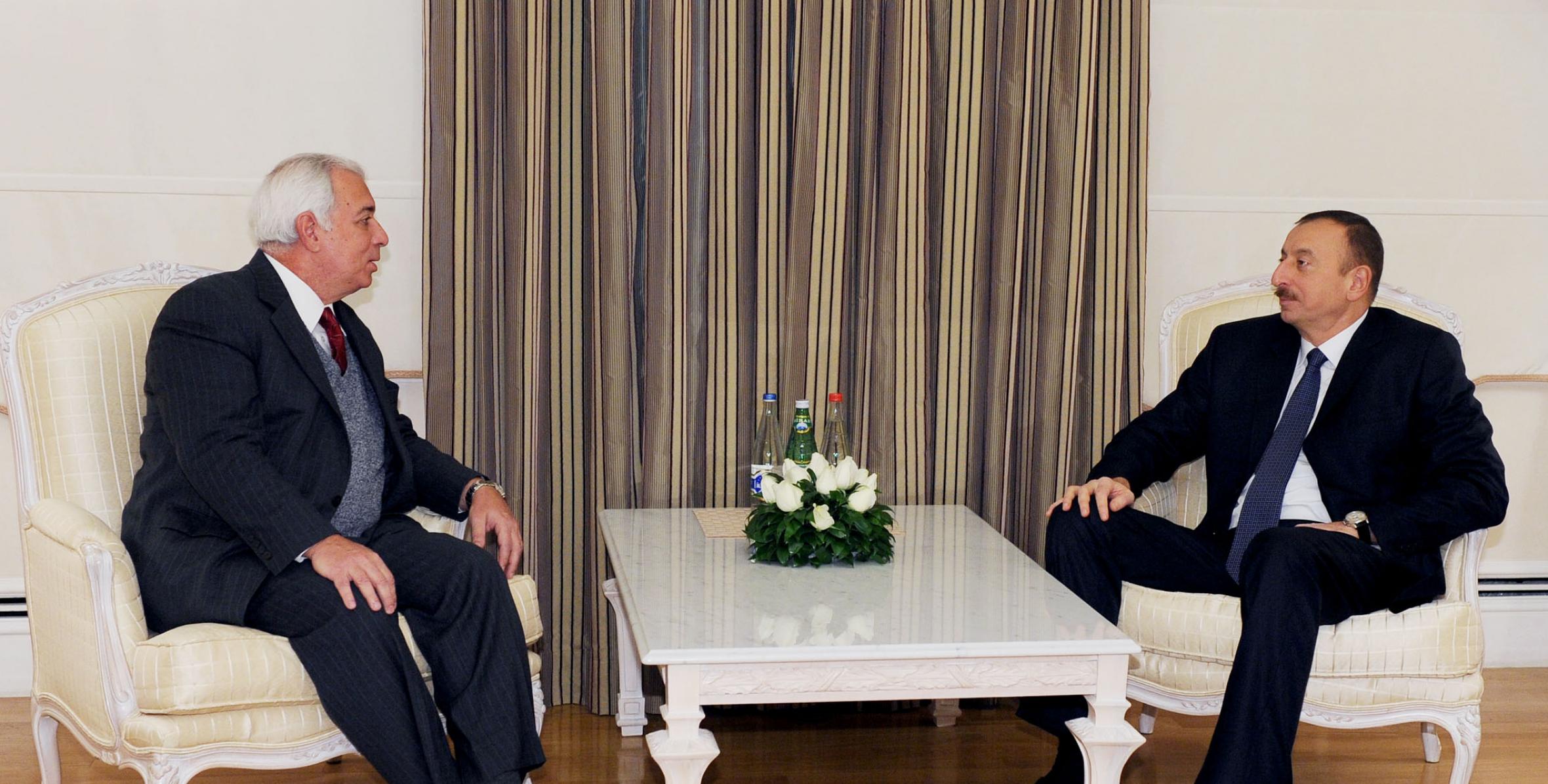 Ilham Aliyev received the Brazilian Ambassador to Azerbaijan at the end of his diplomatic mission