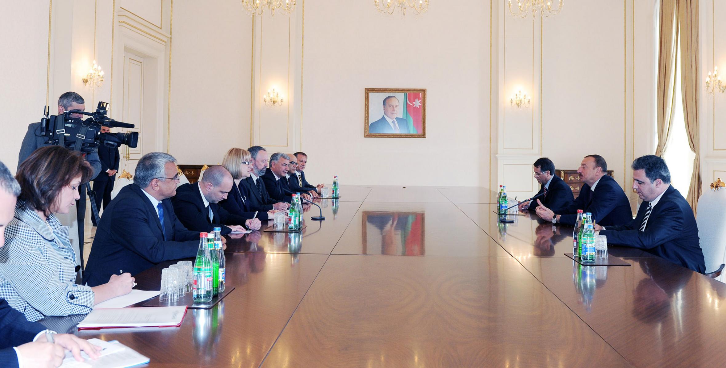 Ilham Aliyev received a delegation led by Chairperson of the National Assembly of Bulgaria