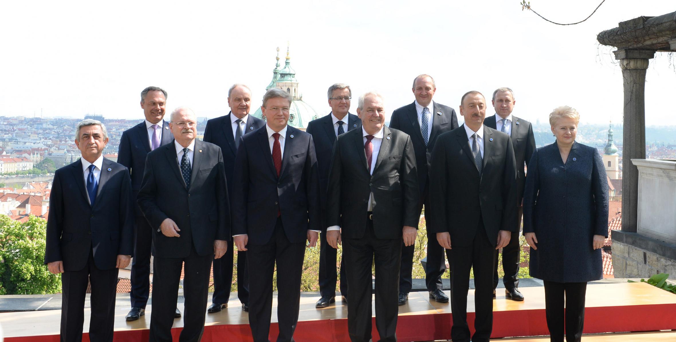 Working visit of Ilham Aliyev to Czech Republic
