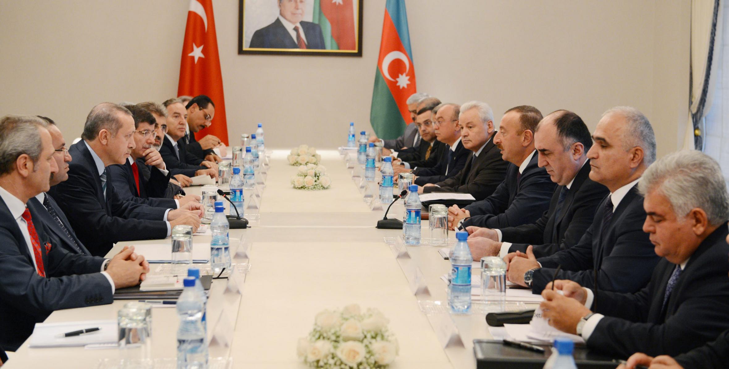 Second meeting of the High-Level Strategic Cooperation Council was held with the participation of Ilham Aliyev and Turkish Prime Minister Recep Tayyip Erdogan
