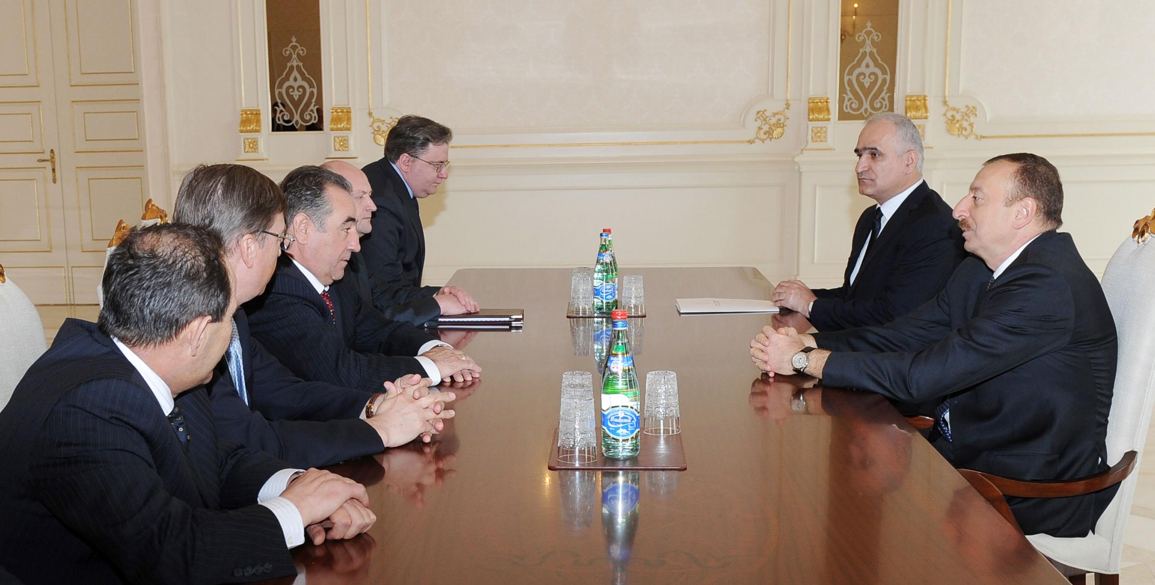 Ilham Aliyev received a delegation led by Governor of Kurgan Oblast of the Russian Federation.