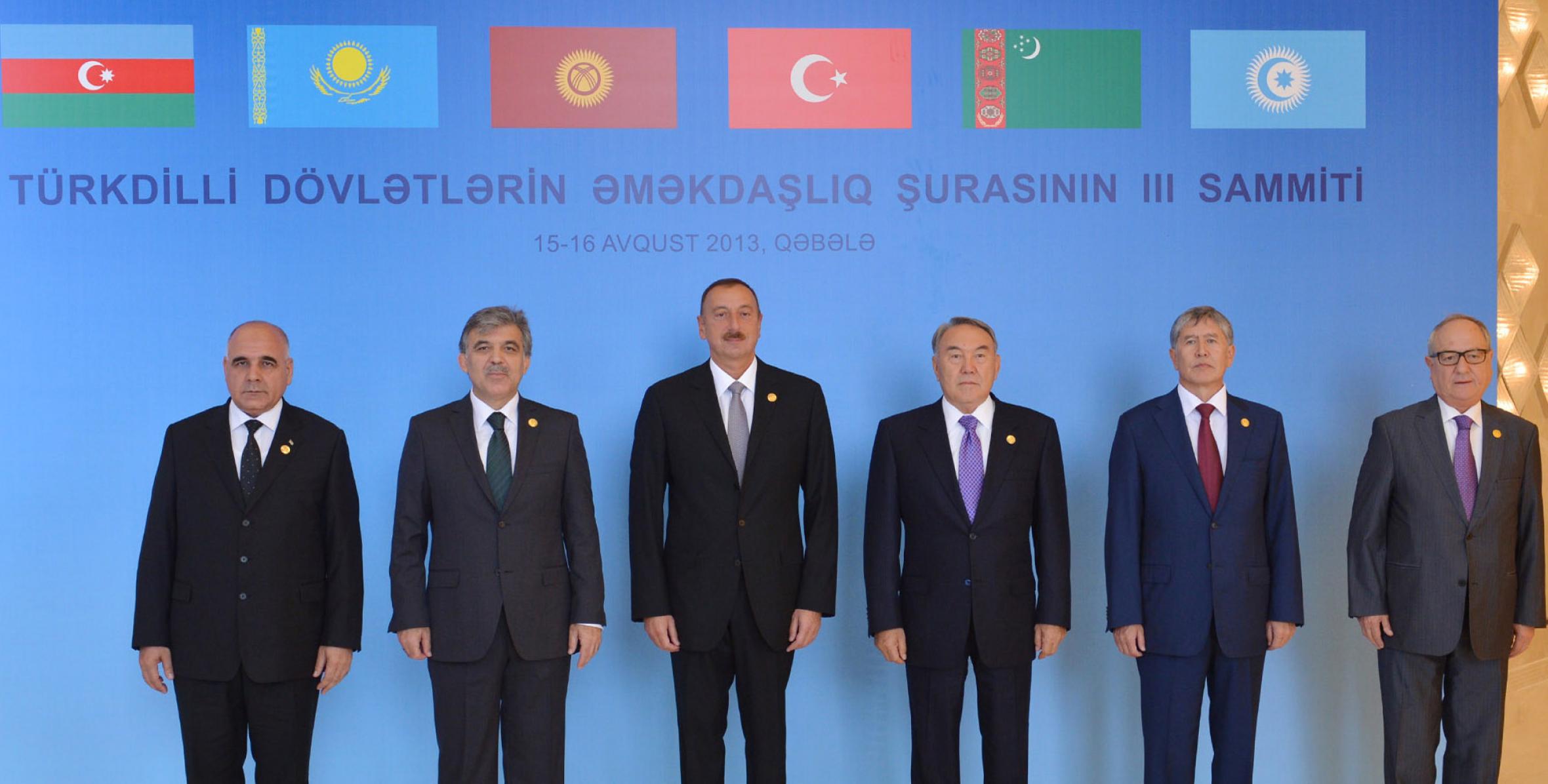 Third Summit of the Cooperation Council of Turkic-speaking States was held in Gabala