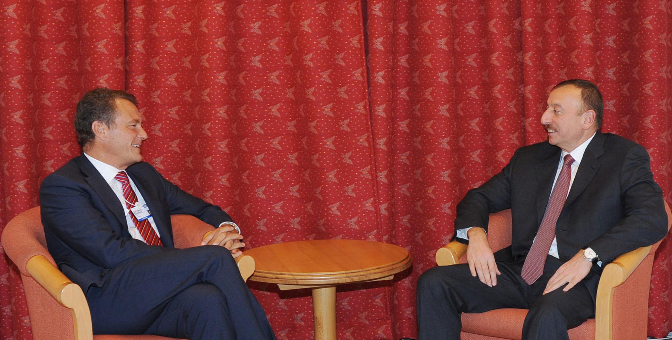 Ilham Aliyev met with Board Chairman and Non-Executive Director of BP, Carl-Henric Svanberg