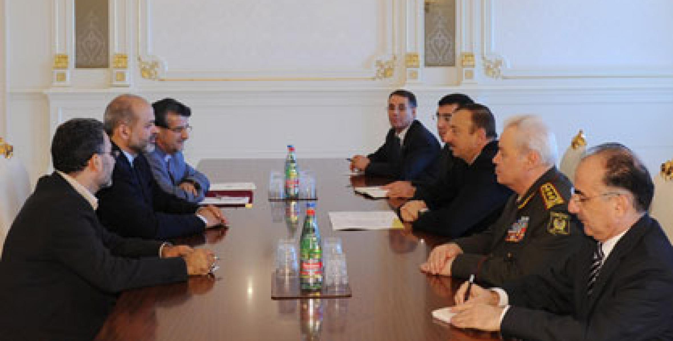 Ilham Aliyev received Iranian Defense Minister Ahmad Vahidi