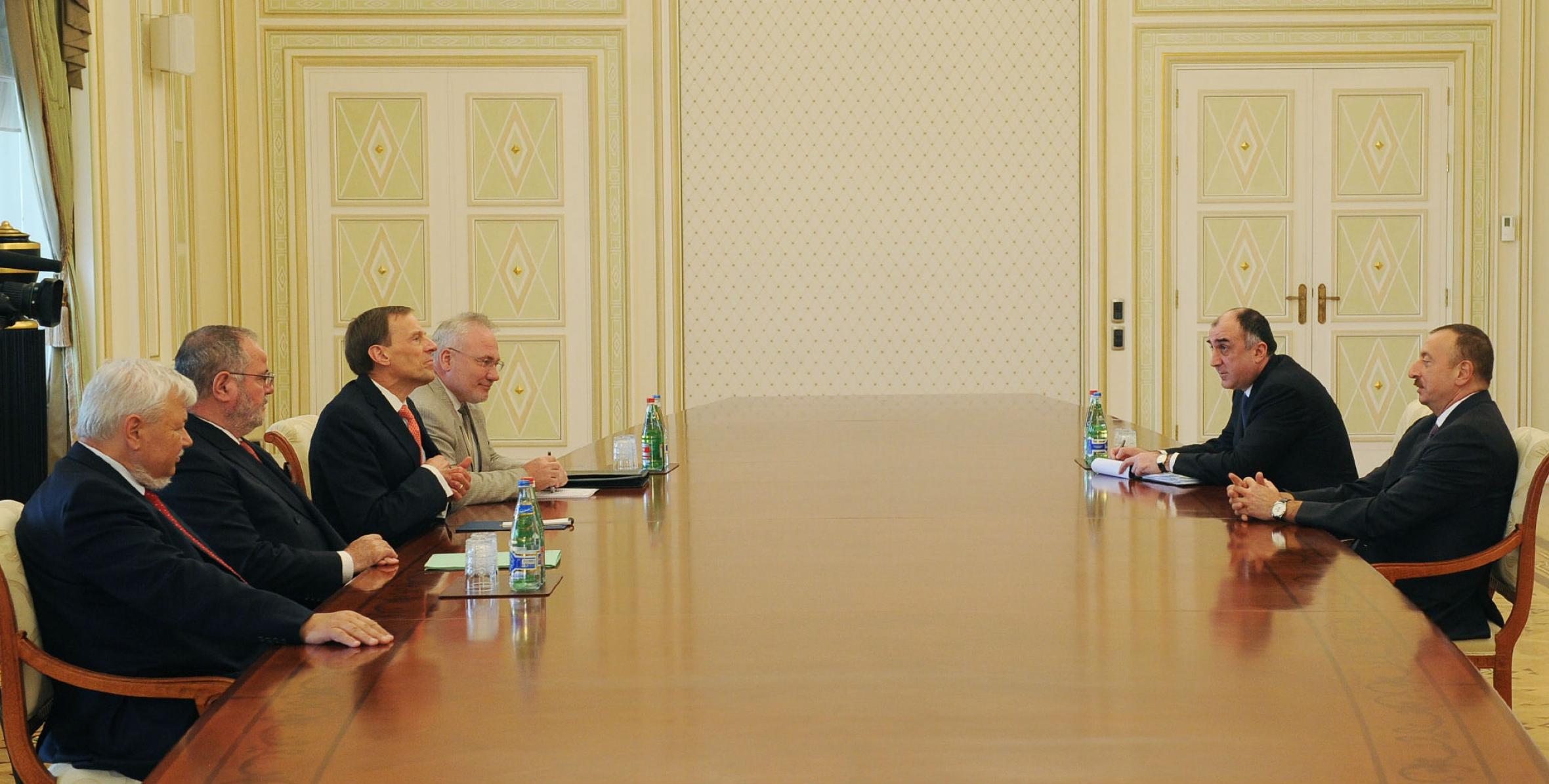 Ilham Aliyev received the co-chairs of the OSCE Minsk Group and the special representative of the OSCE chairman-in-office