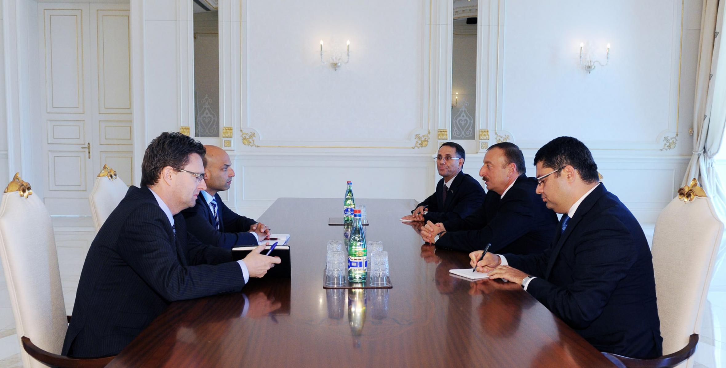 Ilham Aliyev received NATO Secretary General’s Special Representative for the Caucasus and Central Asia James Appathurai