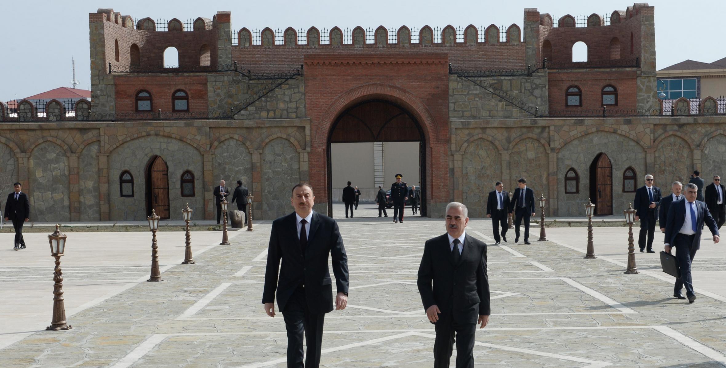 Ilham Aliyev visits Nakhchivan new history and architecture museum complex