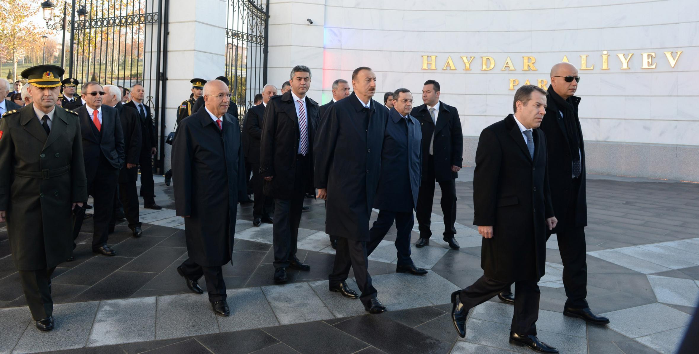Ilham Aliyev has visited Heydar Aliyev Park in Ankara