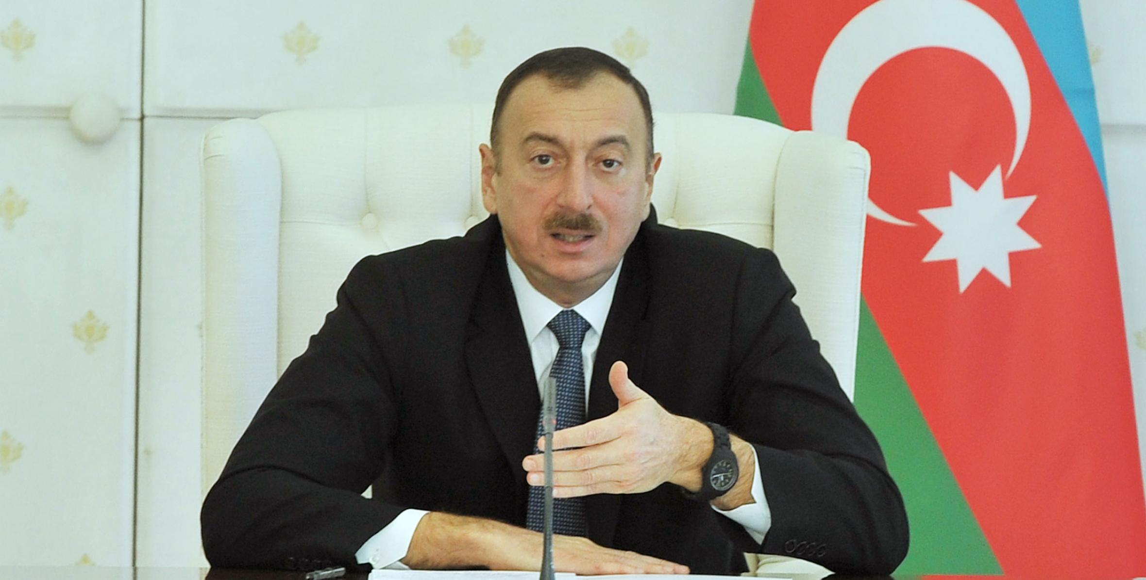 Заключительная речь Ильхама Алиева на заседание Кабинета Министров, посвященное итогам социально-экономического развития в 2013 году и предстоящим в 2014 году задачам