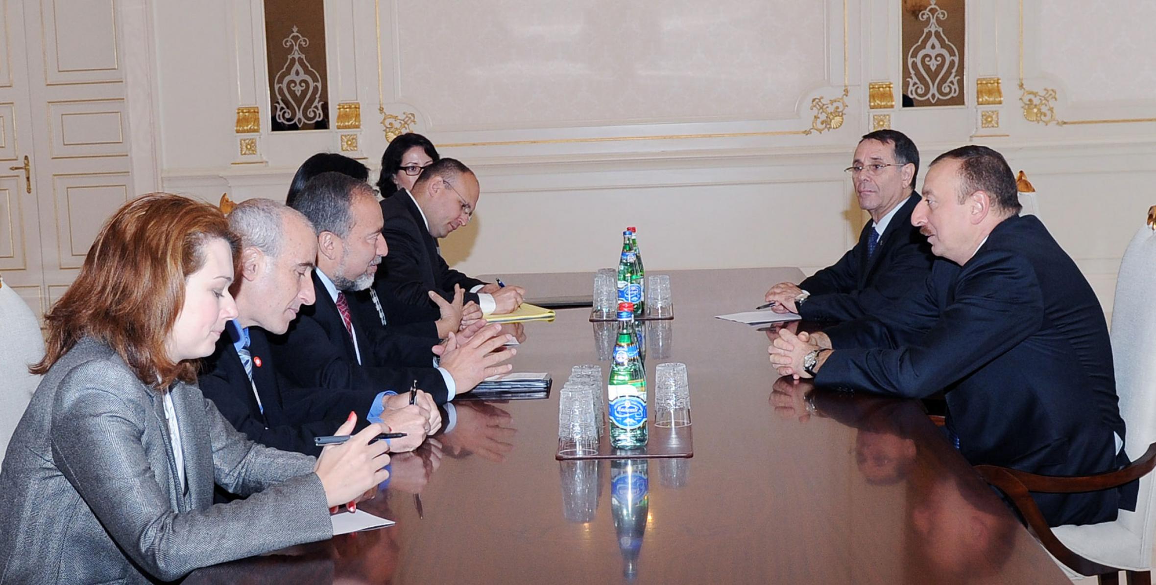 Ilham Aliyev received a delegation led by the Deputy Prime Minister and Minister of Foreign Affairs of Israel.