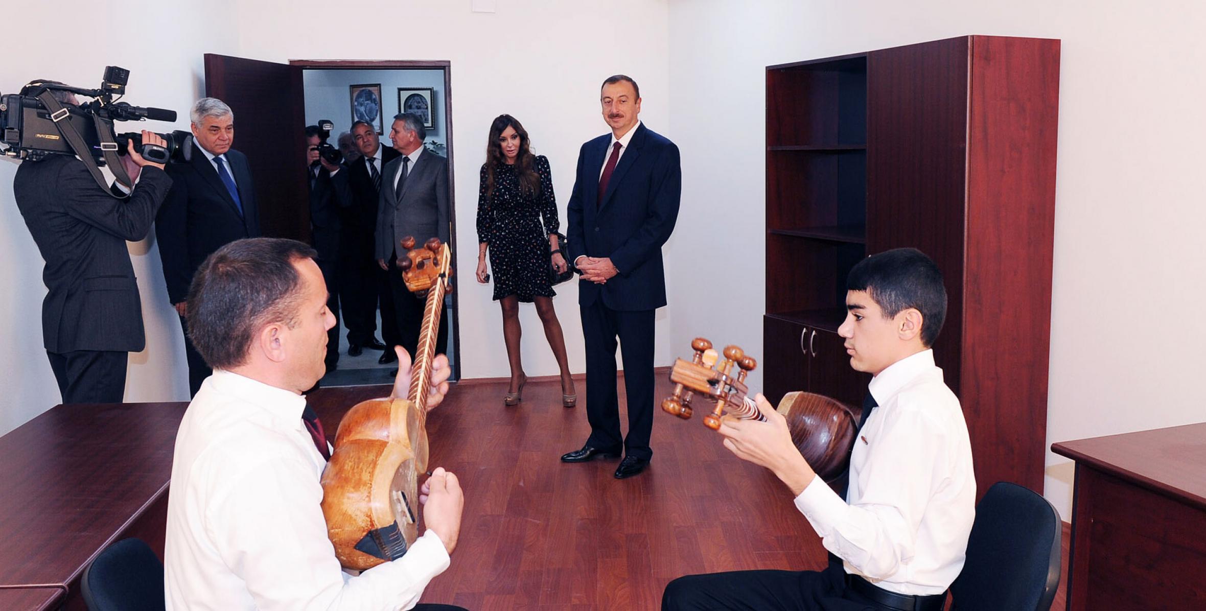 Ильхам Алиев принял участие в открытии Центра мугама в Горадизе