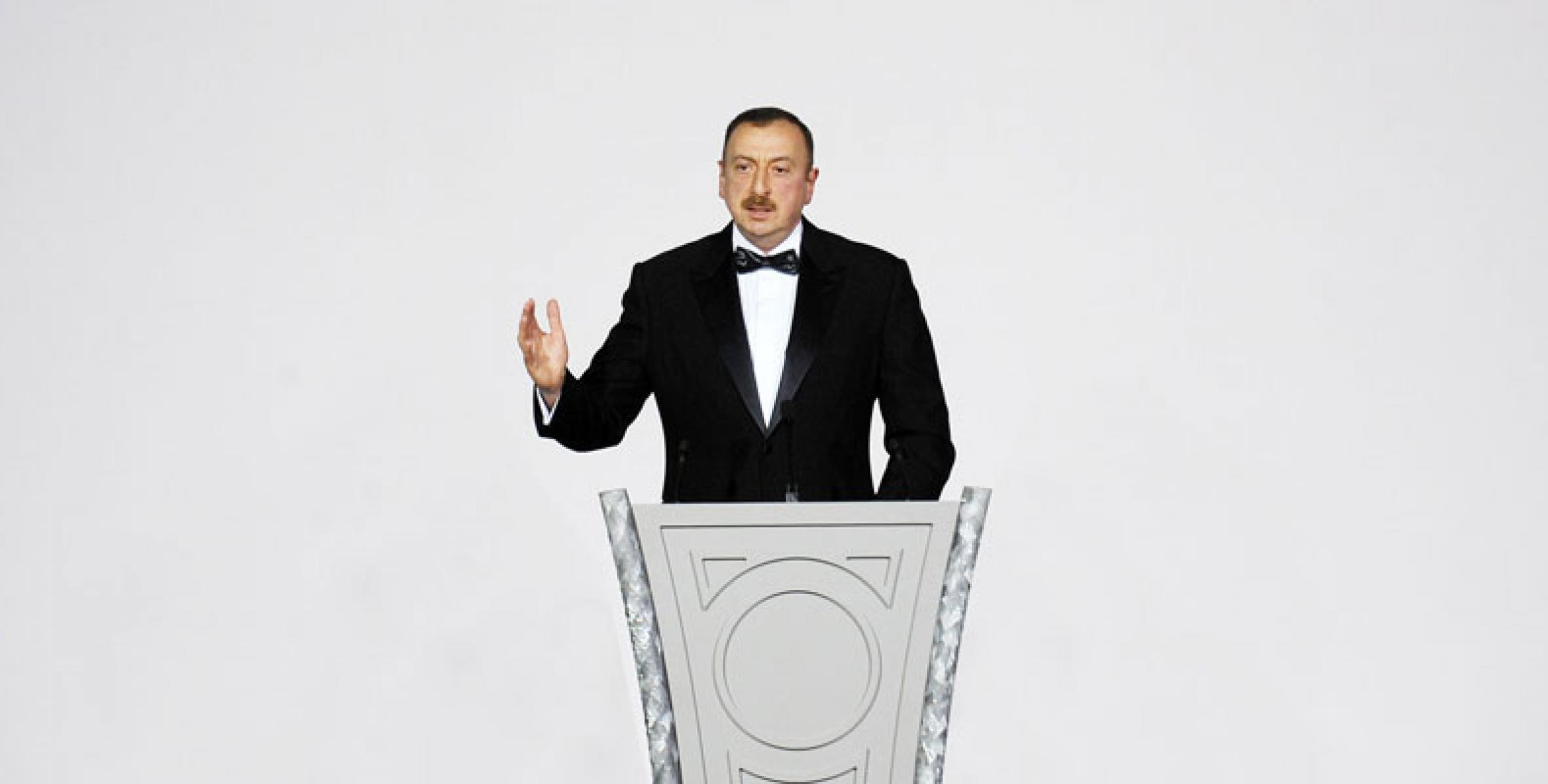 Speech by President Ilham Aliyev at a ceremony to mark the 87th birthday anniversary of nationwide leader Heydar Aliyev and the sixth anniversary of the Heydar Aliyev Foundation