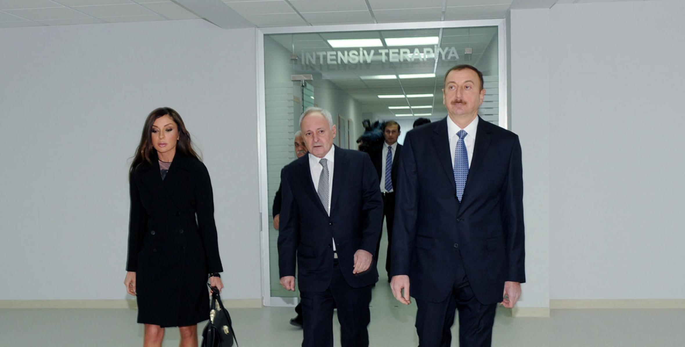 Ильхам Алиев ознакомился с Детской неврологической больницей, сданной в эксплуатацию после капитального ремонта
