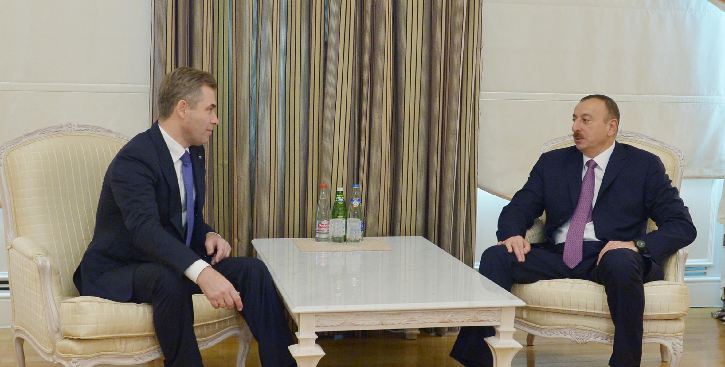 Ilham Aliyev received the Russian President’s Commissioner for Children's Rights
