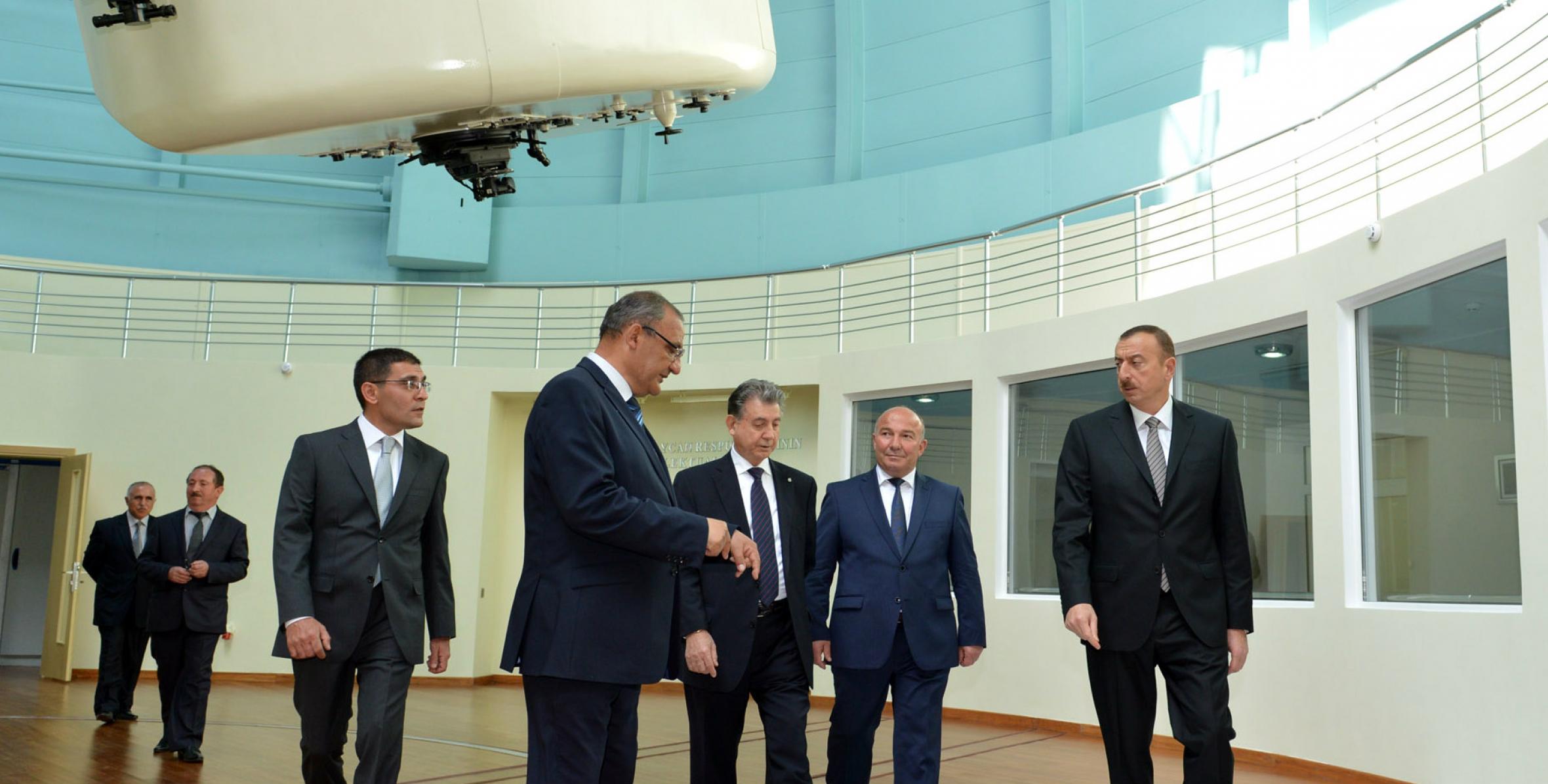 Ильхам Алиев ознакомился с Шамахинской астрофизической обсерваторией после капитального ремонта и реконструкции