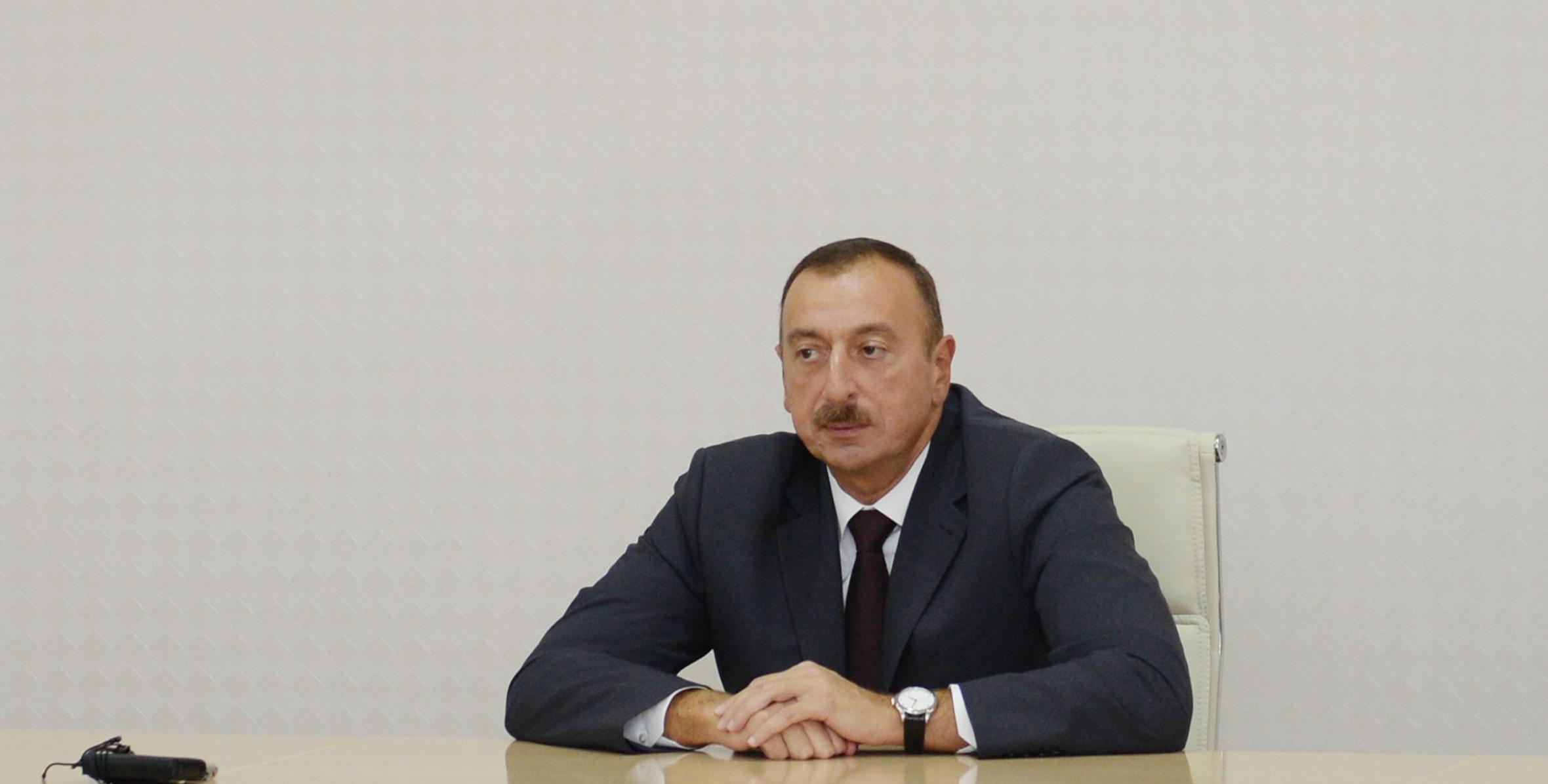 Speech by İlham Aliyev at the opening of a Training and Surgical Clinic of the Azerbaijan Medical University