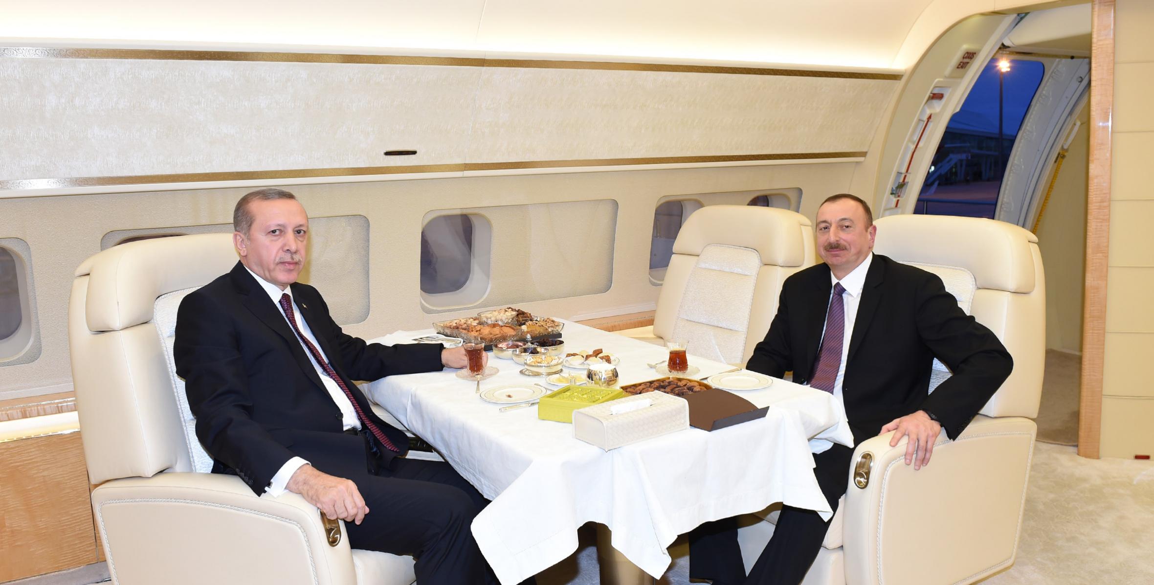 Ilham Aliyev ended his working visit to Kars