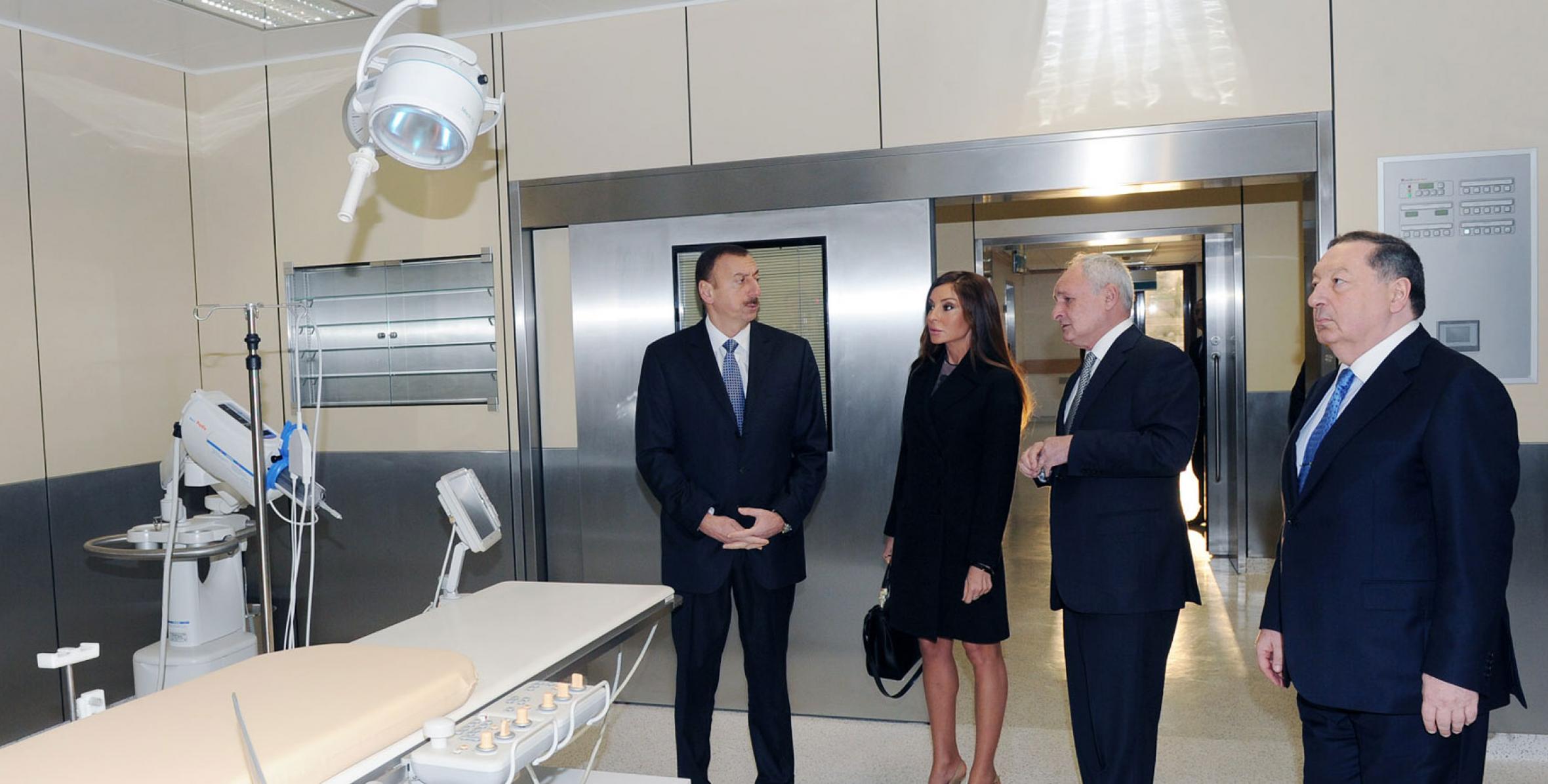 Ilham Aliyev attended the opening of the National Diagnostic Center