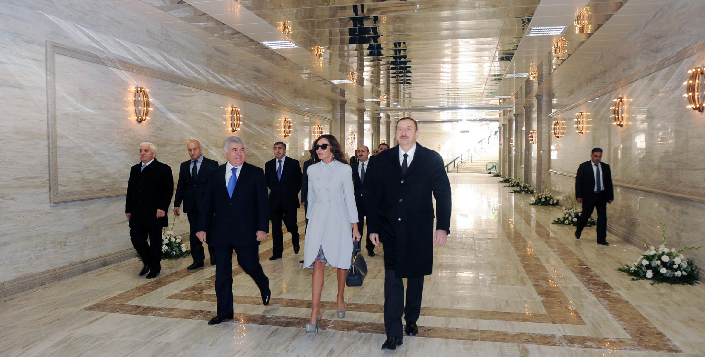 Ilham Aliyev attended the opening of new pedestrian subways in the Sabail district of Baku