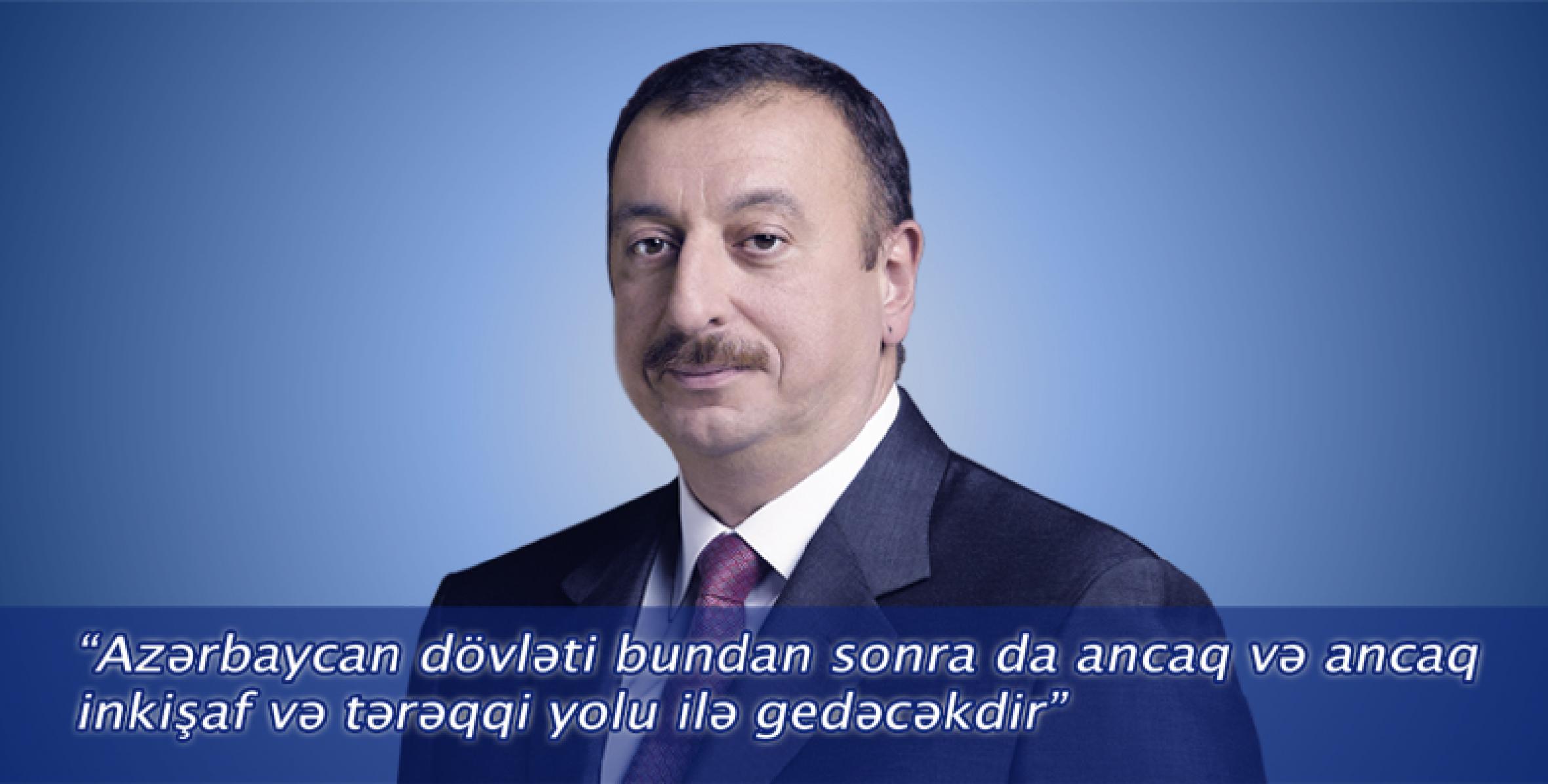 President Ilham Aliyev’s Greetings to the Azerbaijani People on World Azerbaijanis’ Solidarity Day and the New Year