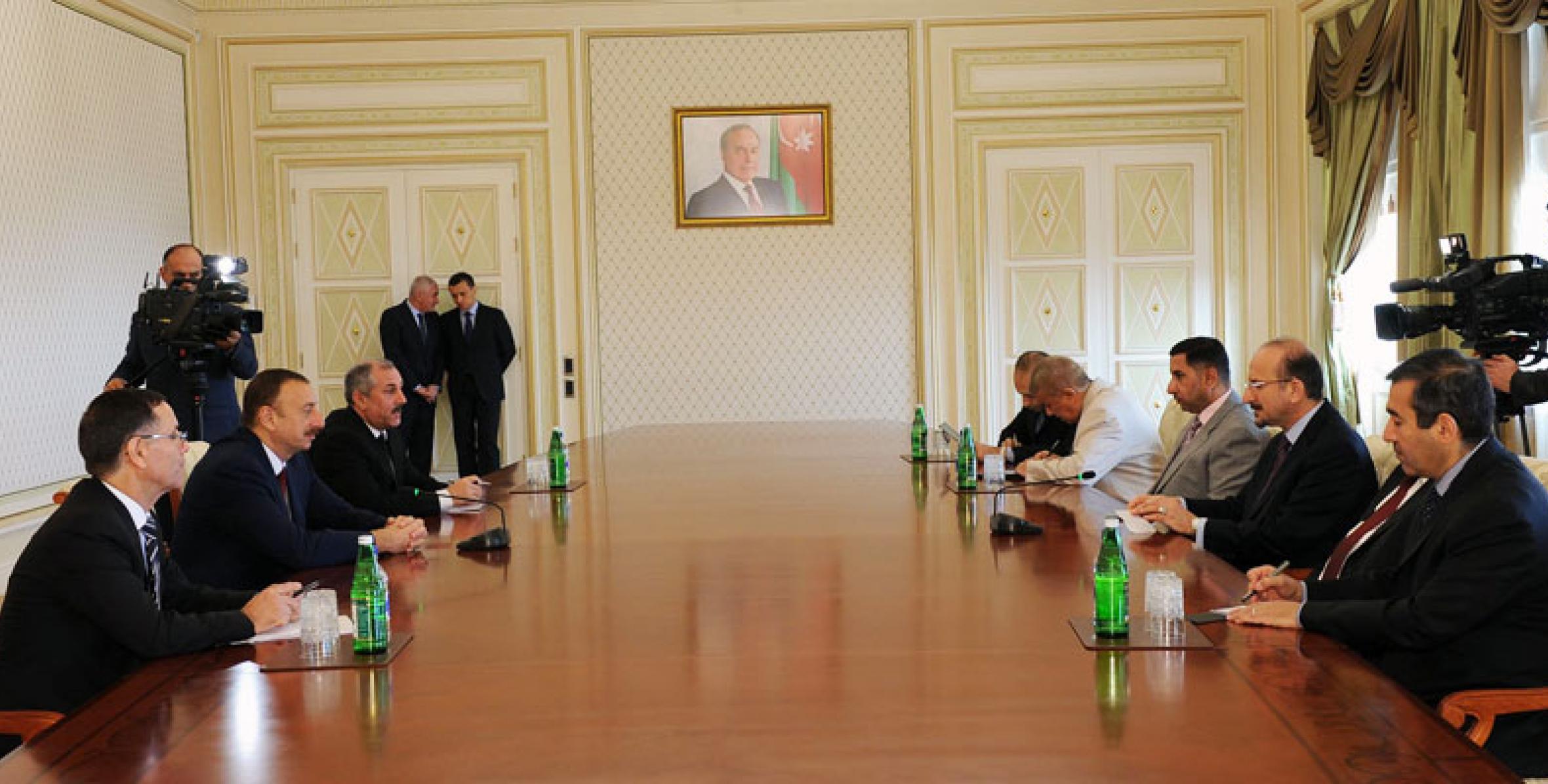 Ilham Aliyev received Safa Al-Deen Mohammed Al-Safi, Trade Minister of Iraq