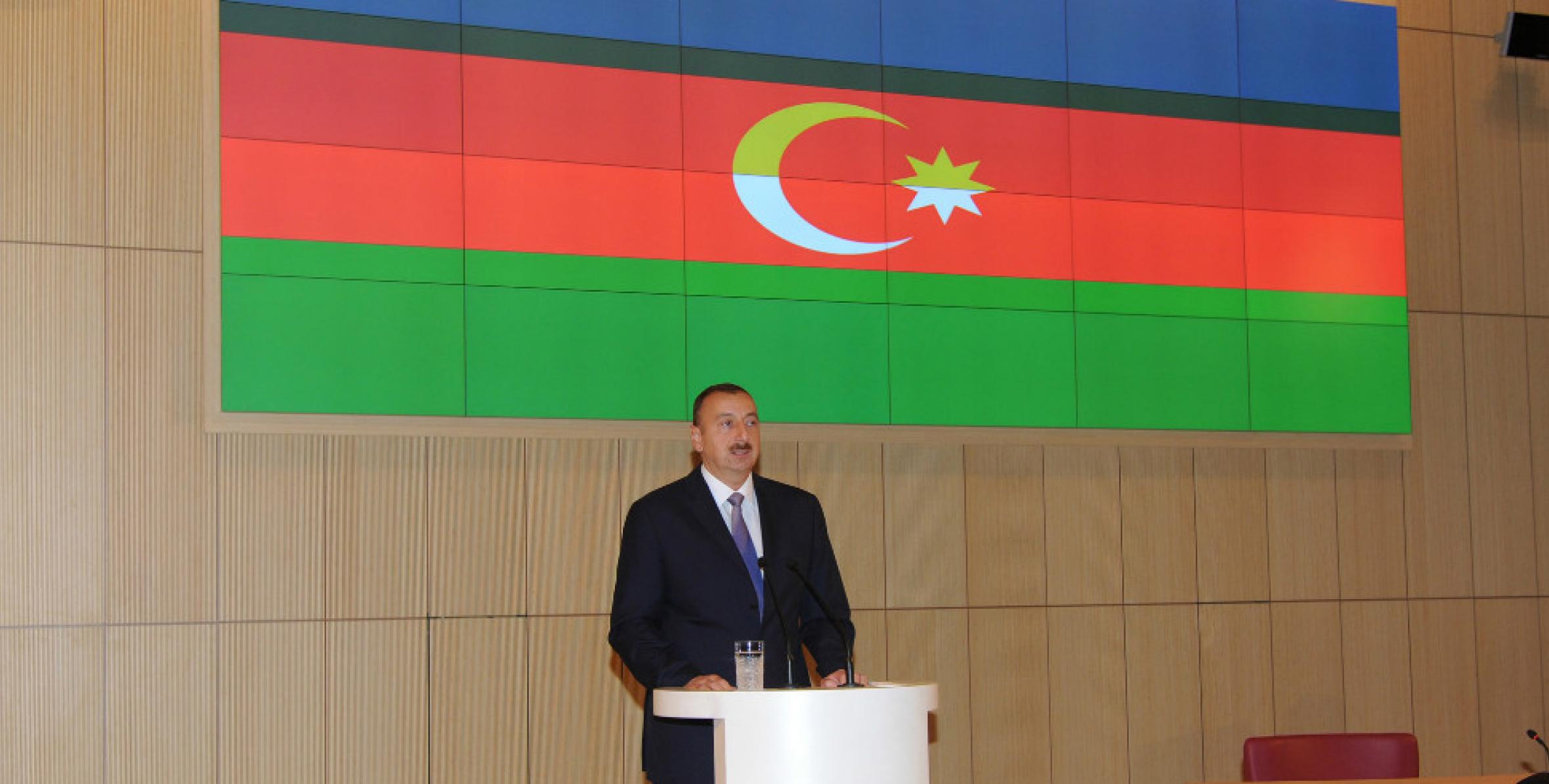 Speech by Ilham Aliyev at the fourth meeting of the heads of diplomatic service