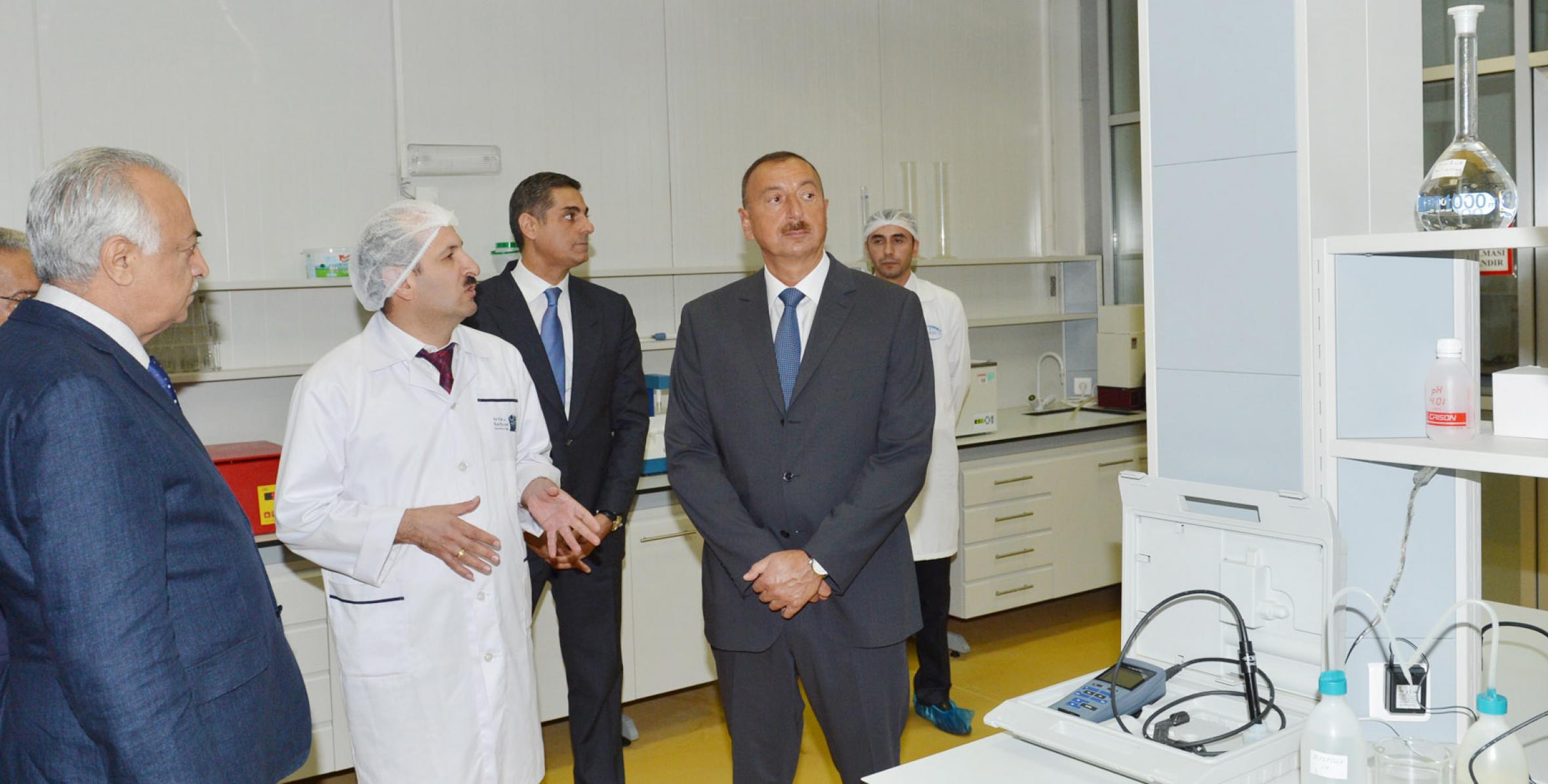 Visit of Ilham Aliyev to Kurdamir District