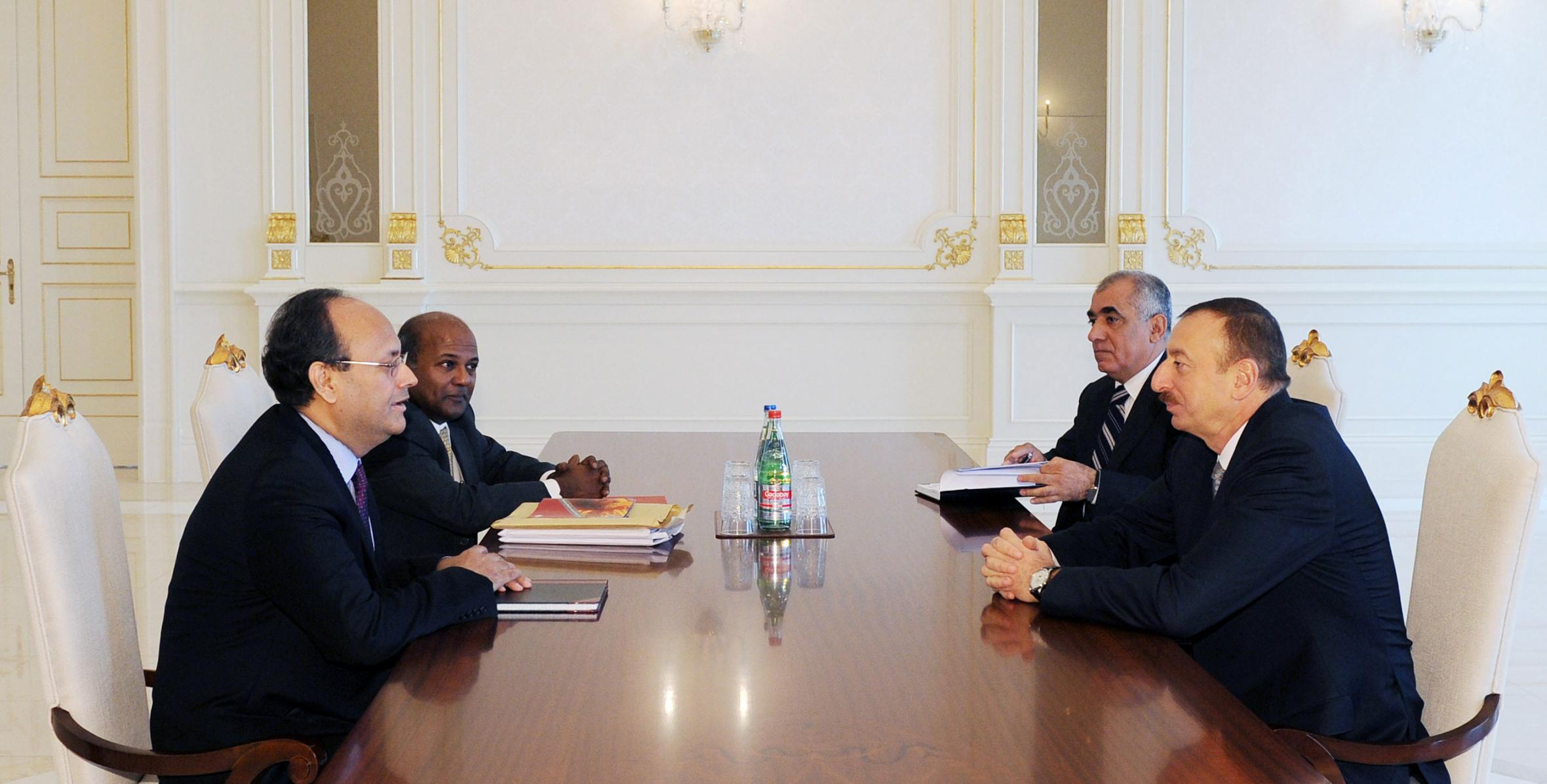 Ilham Aliyev received Regional Director of the World Bank for South Caucasus