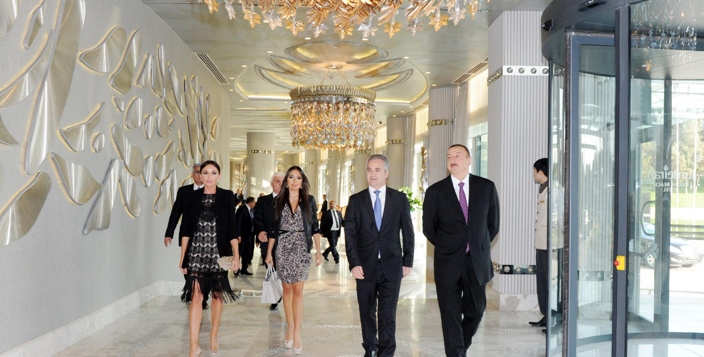 Ilham Aliyev hosted a reception in honor of the participants of the First South Caucasus Forum in Baku