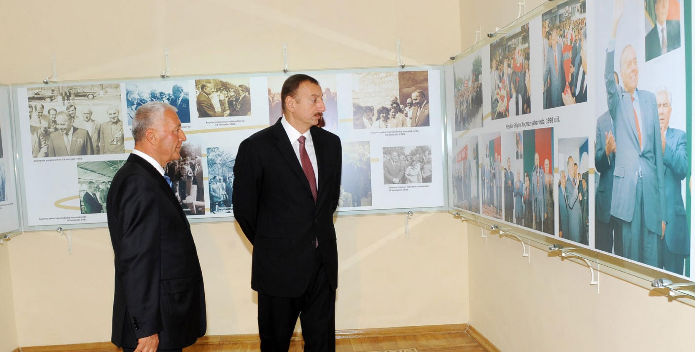 Ильхам Алиев ознакомился с Центром Гейдара Алиева в Хачмазе