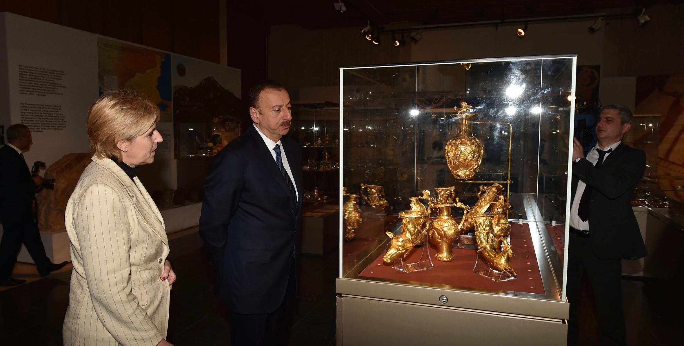 Ilham Aliyev visited The Saint Sofia Church