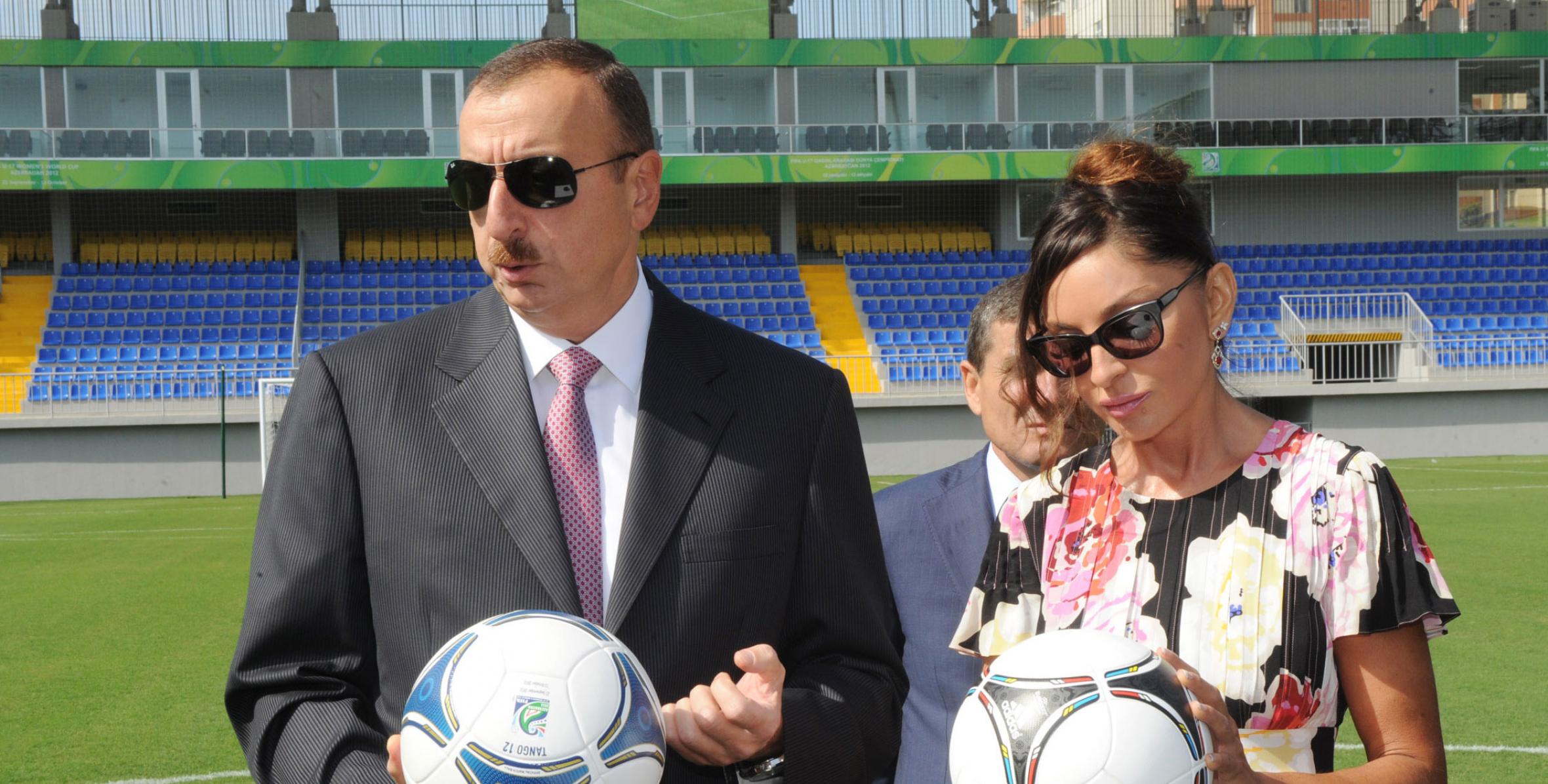 Ильхам Алиев принял участие в открытии стадиона «8 КМ» в Баку