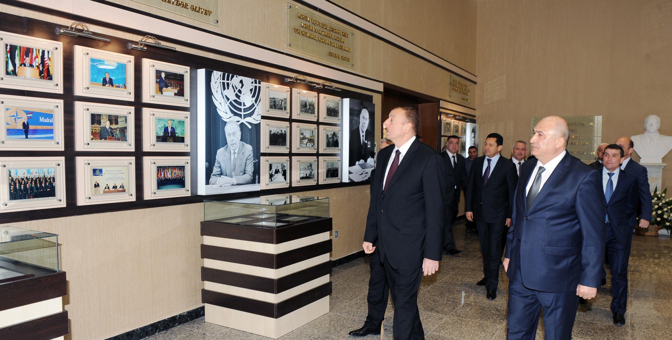 Ilham Aliyev attended the opening of the Heydar Aliyev Center in Gusar