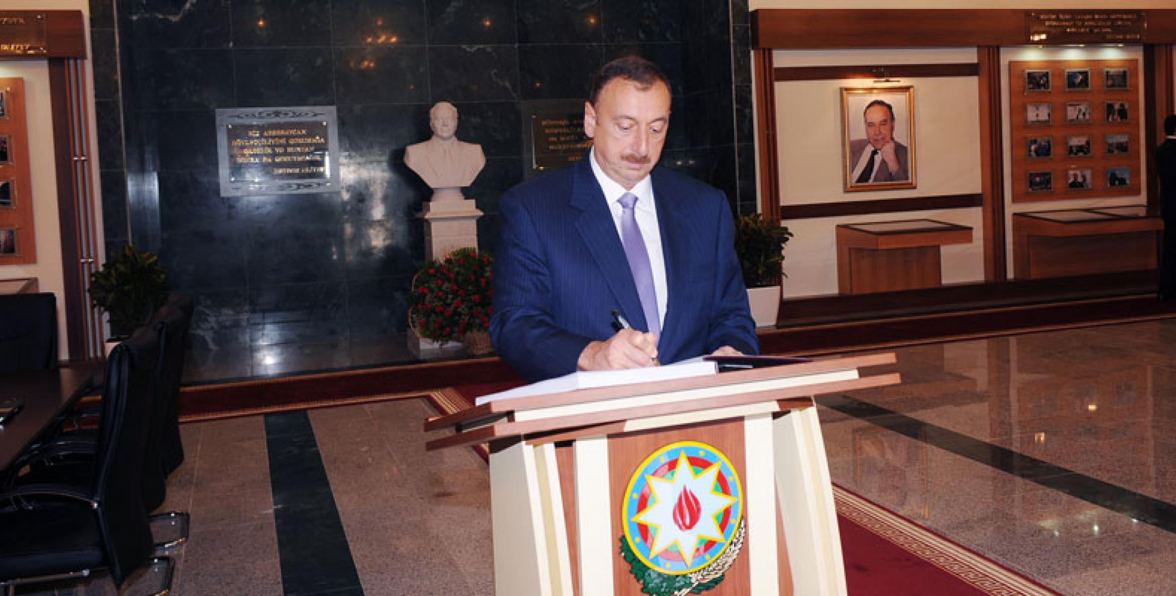 Ilham Aliyev attended the opening ceremony of Heydar Aliyev Center in Lerik