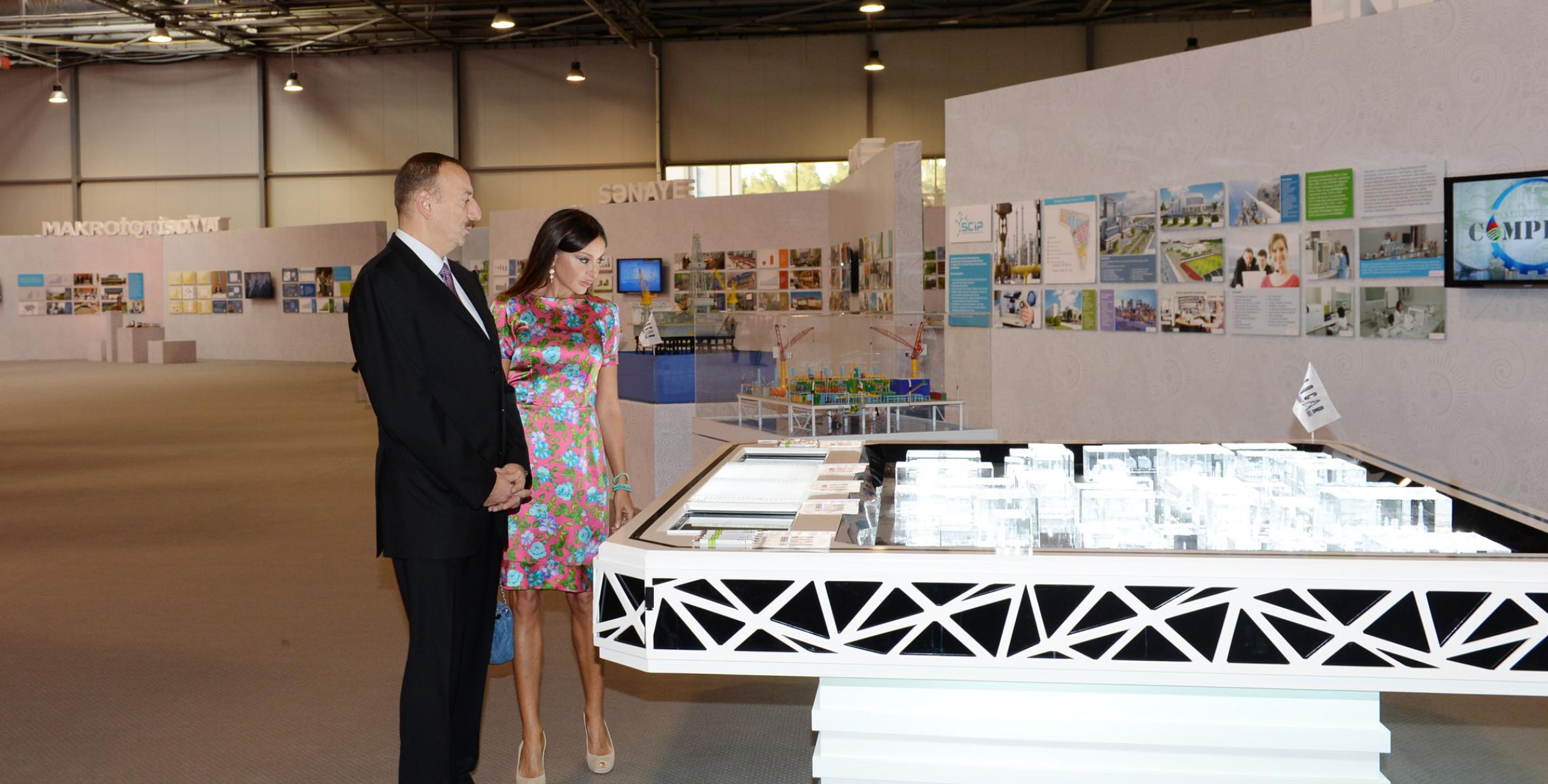 Ilham Aliyev reviewed the exhibition called "Azerbaijan over 10 years. Socioeconomic development: implementation of state programs"