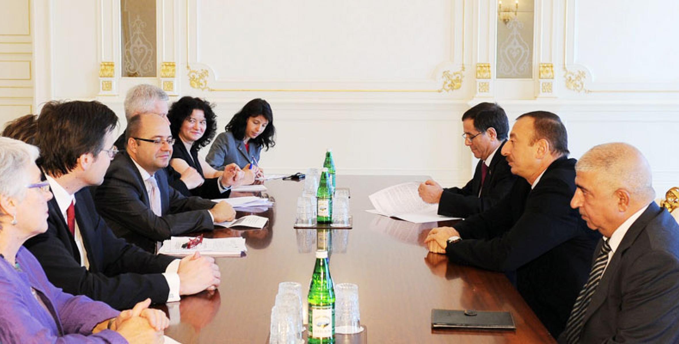 Ilham Aliyev received members of European Parliament’s election observation mission