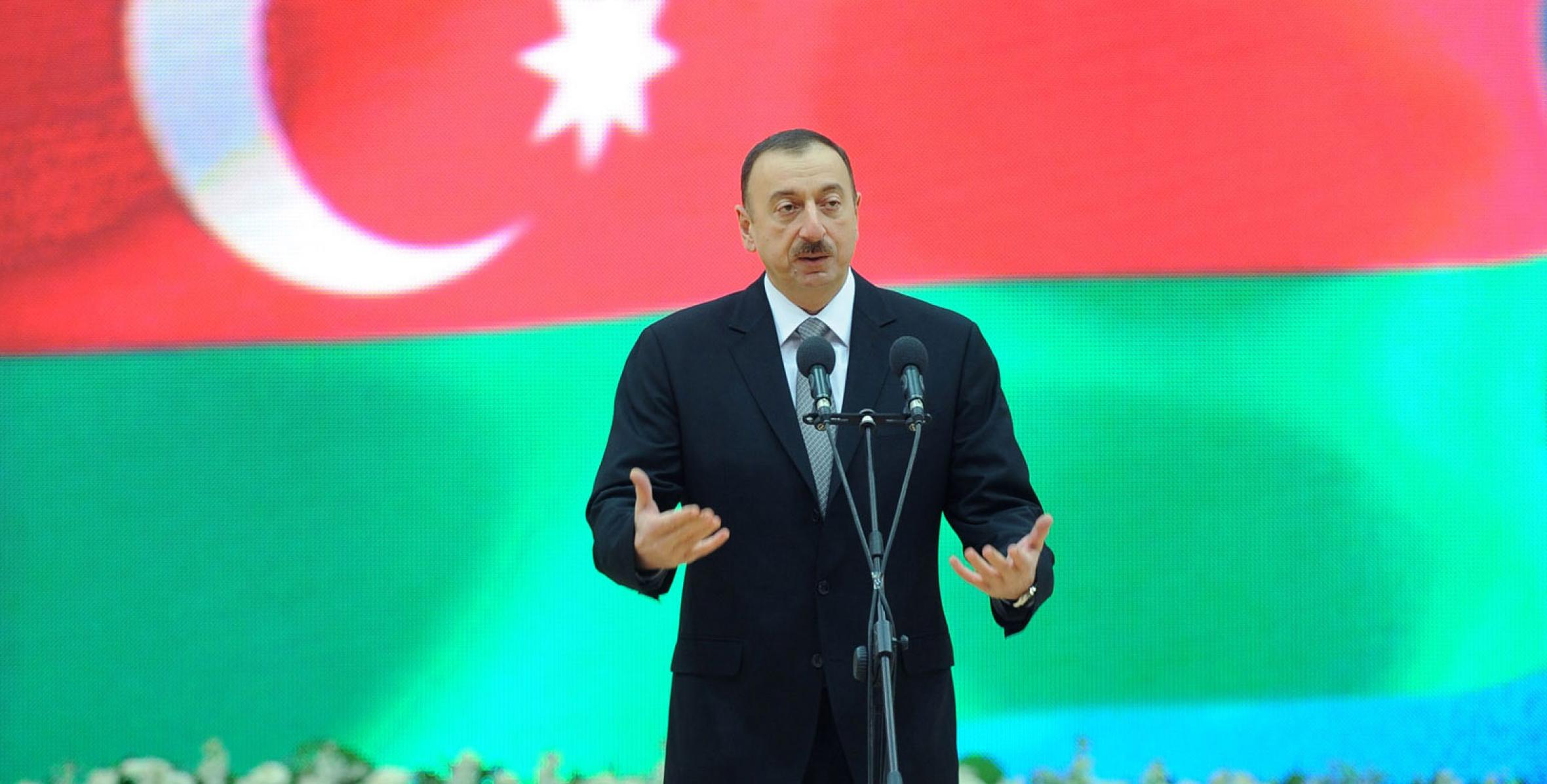 Speech by Ilham Aliyev at the opening of the Astara Olympic Sports Center