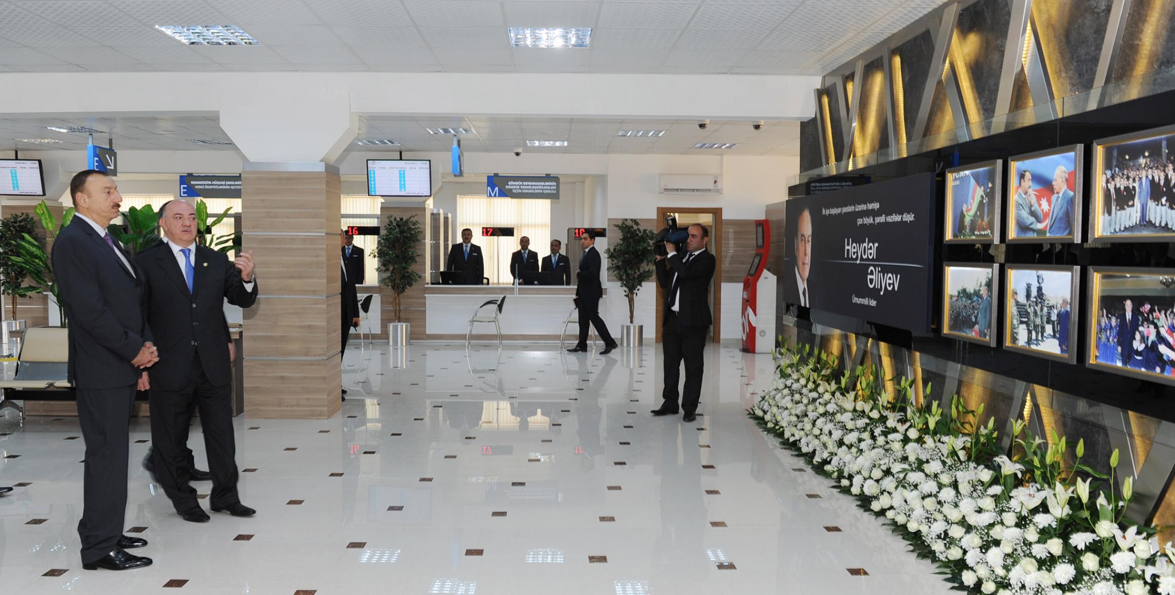 Ilham Aliyev attended the opening of the Sumgayit Center “ASAN Xidmət” of the State Agency for Public Services and Social Innovation