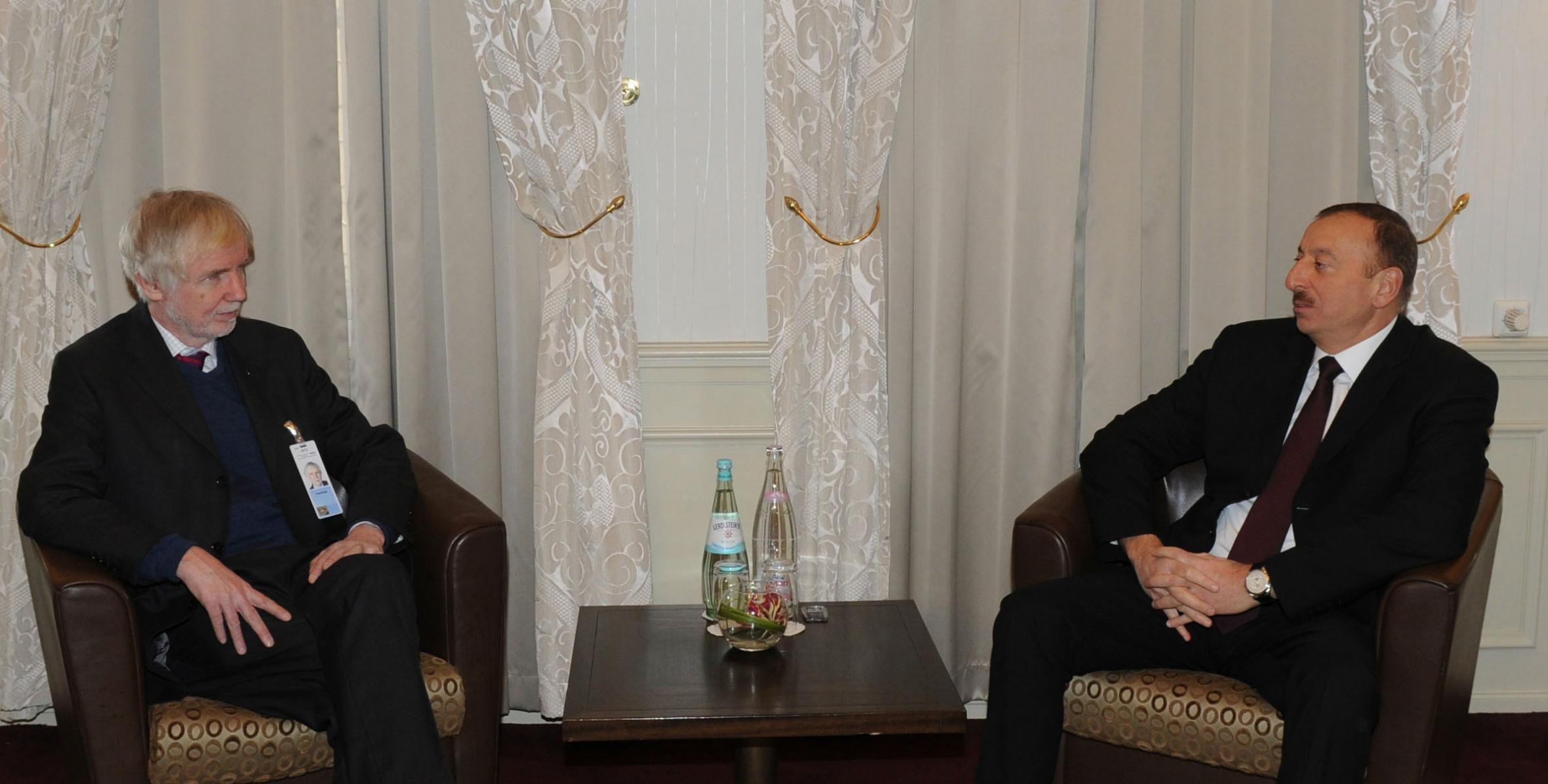 Ильхам Алиев встретился с министром иностранных дел Финляндии Эркки Туомио