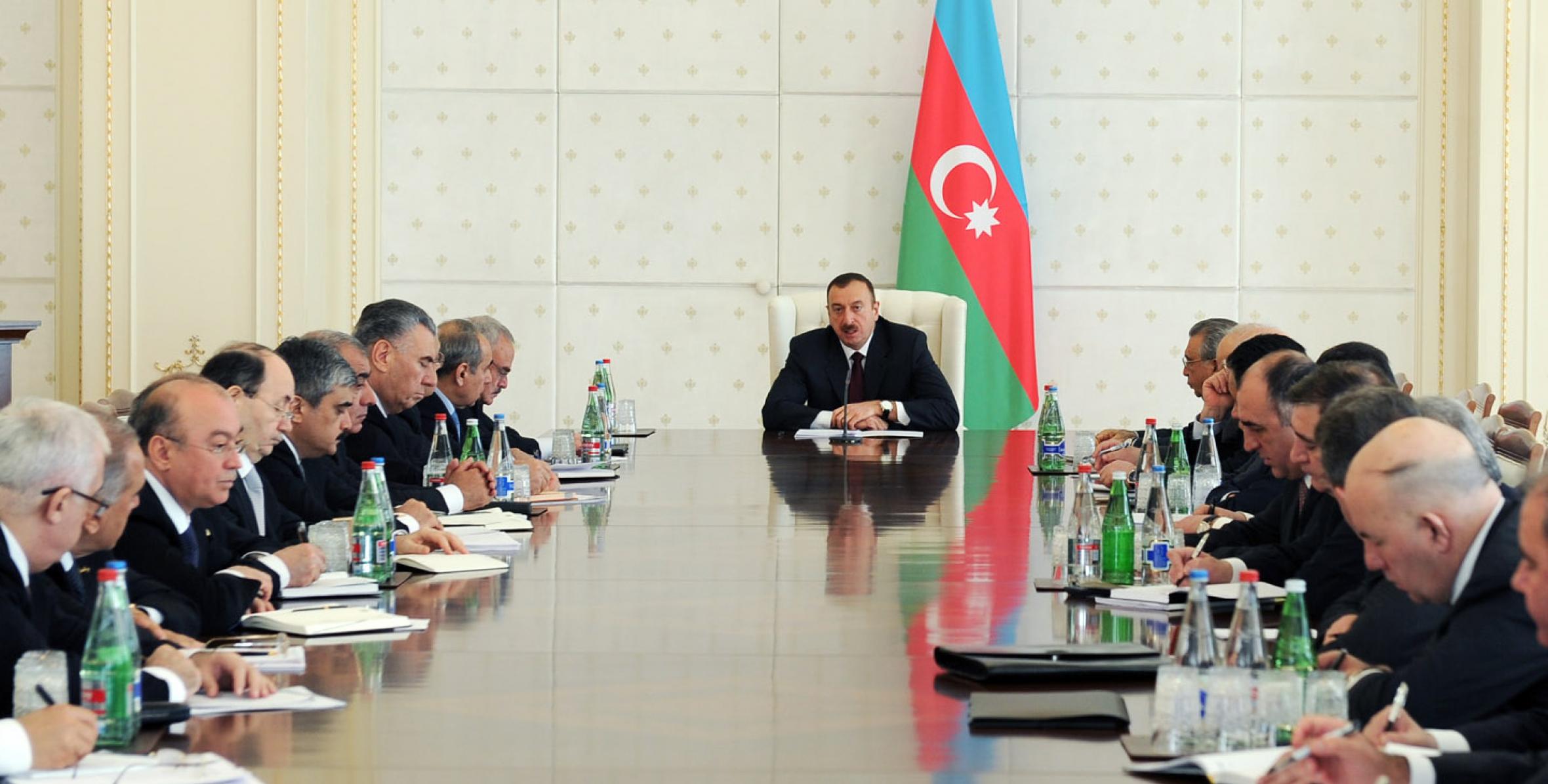 Ilham Aliyev chaired a meeting of the Cabinet of Ministers