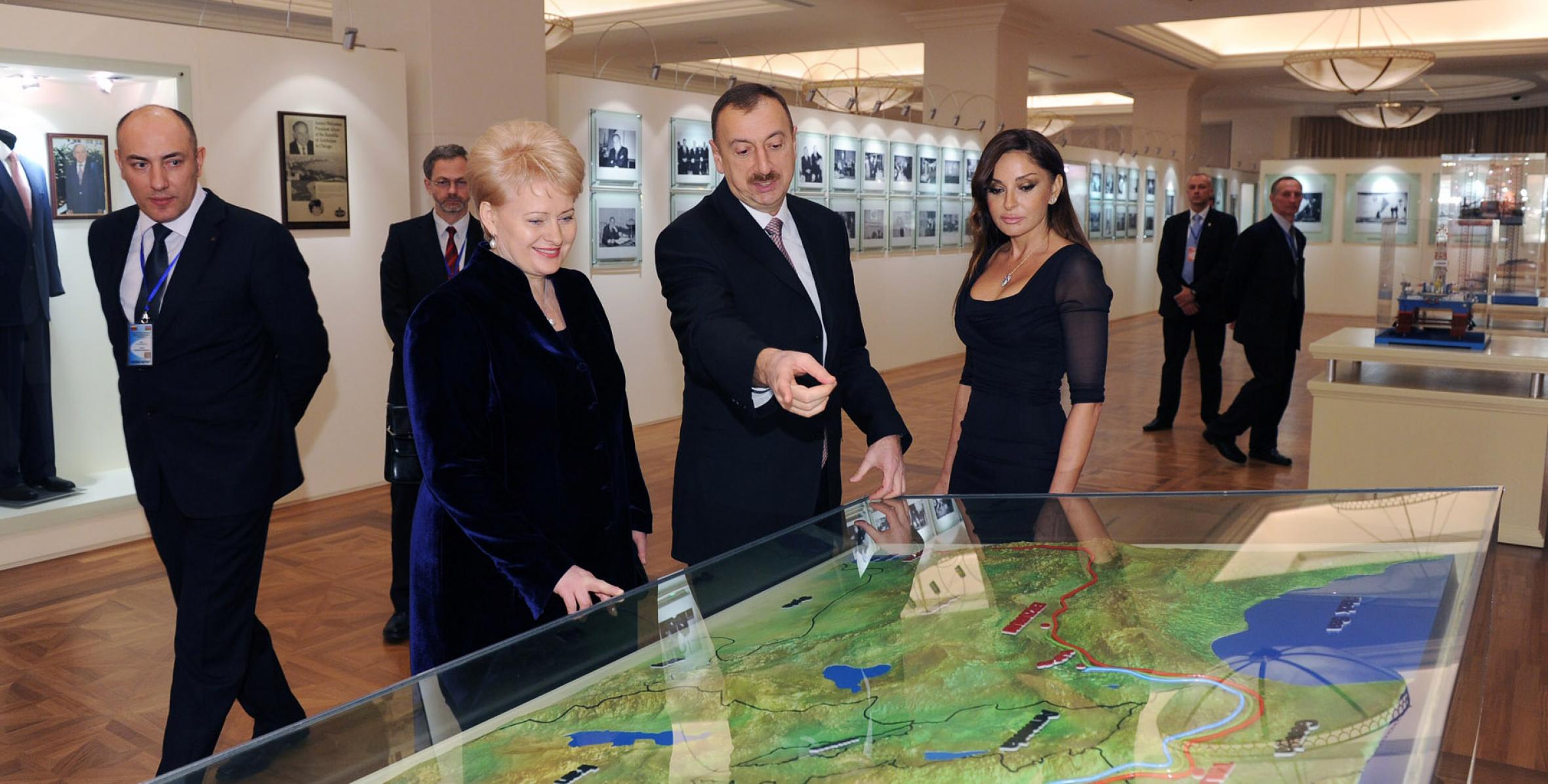 President of the Republic of Lithuania Madam Dalia Grybauskaitė visited the Heydar Aliyev Foundation