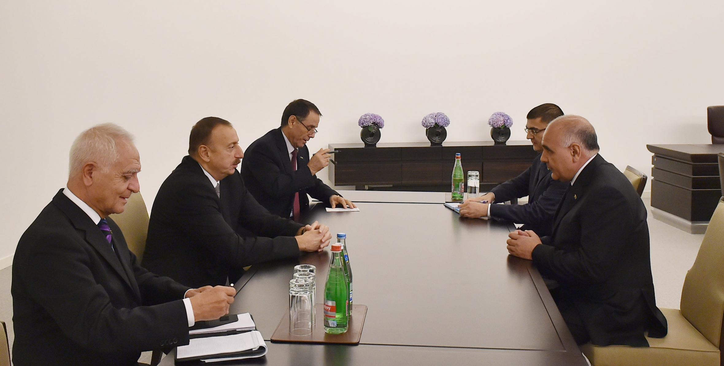 Ильхам Алиев принял заместителя  премьер-министра Туркменистана Сапардурду Тойлиева