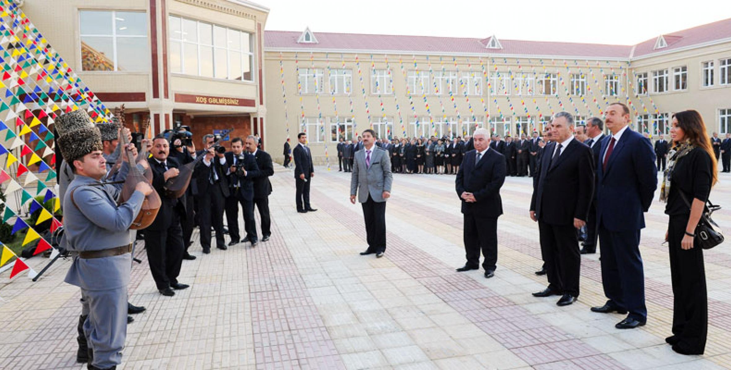 Visit of Ilham Aliyev to the regions of Yevlakh, Fizuli and Agdam