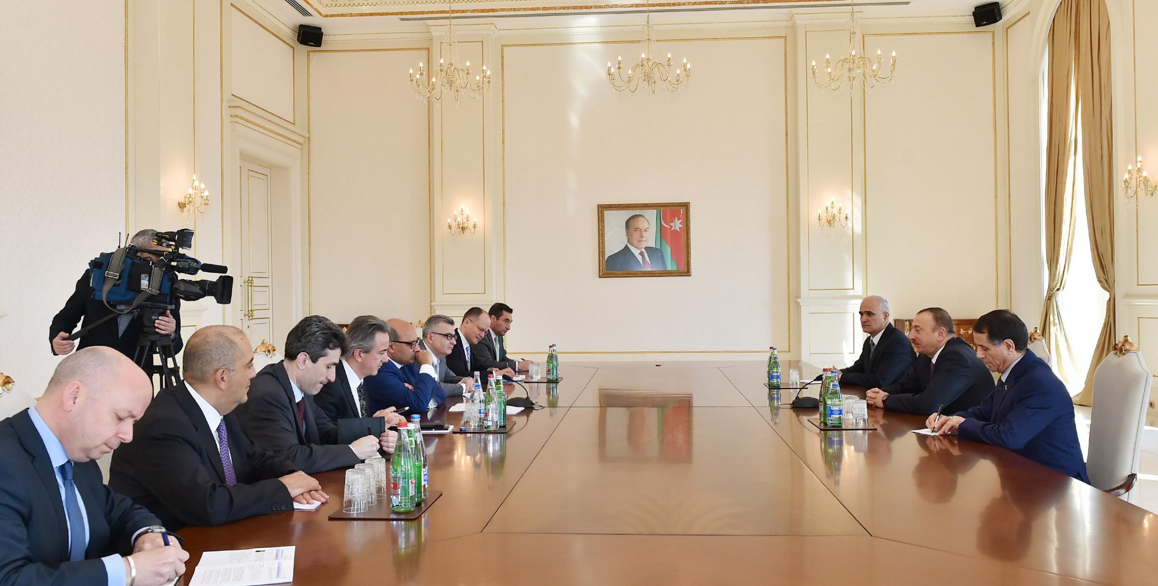 Ilham Aliyev received a delegation led by the President of the European Bank for Reconstruction and Development