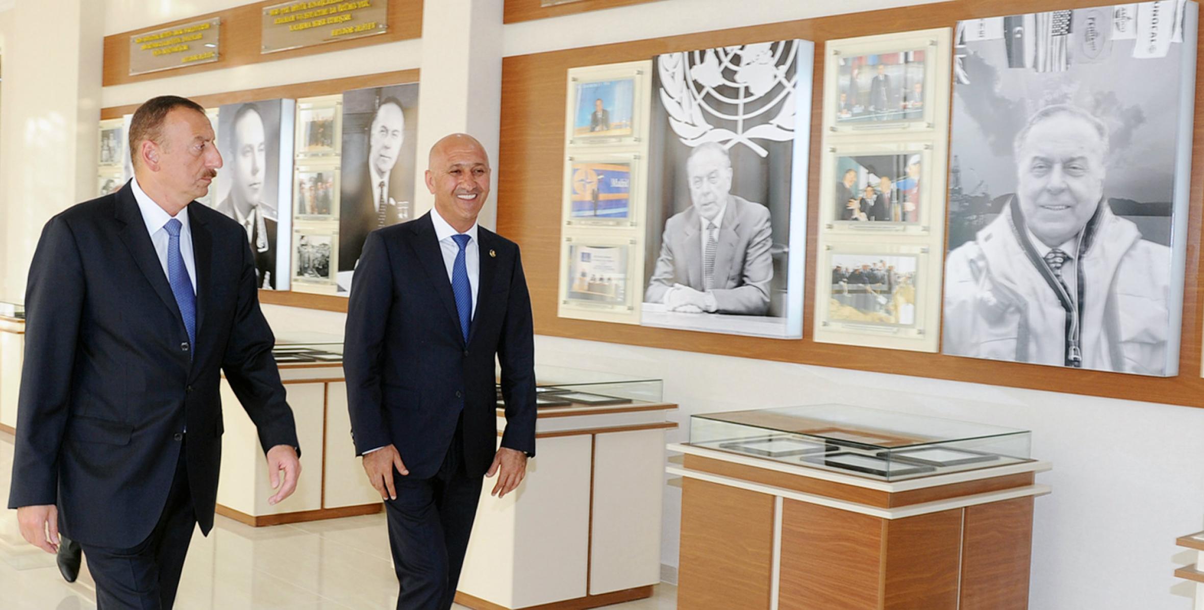 Ilham Aliyev attended the opening of the Heydar Aliyev Center in Siyazan