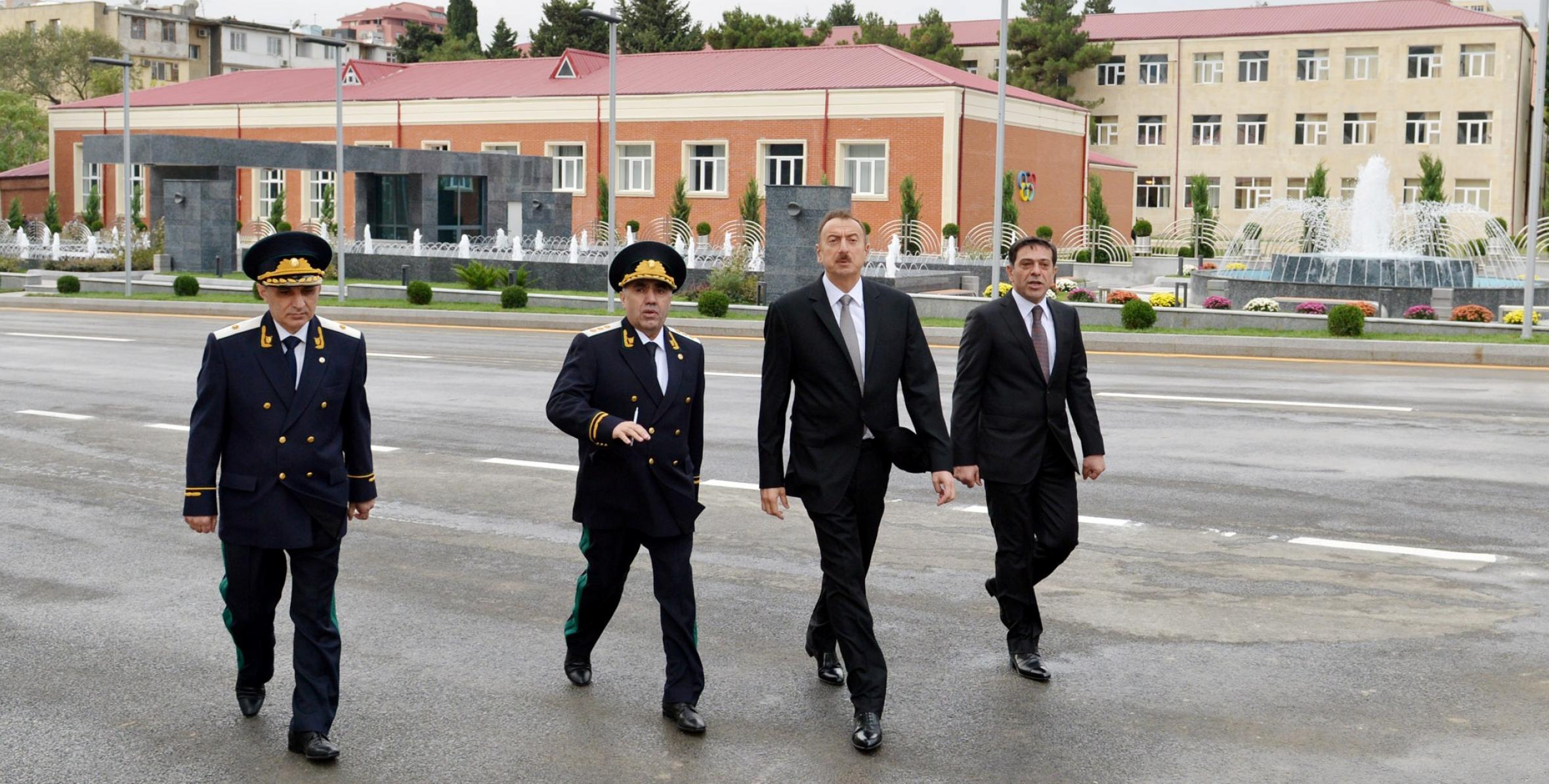 Ильхам Алиев принял участие в открытии нового административного здания Управления по борьбе с коррупцией при генеральном прокуроре
