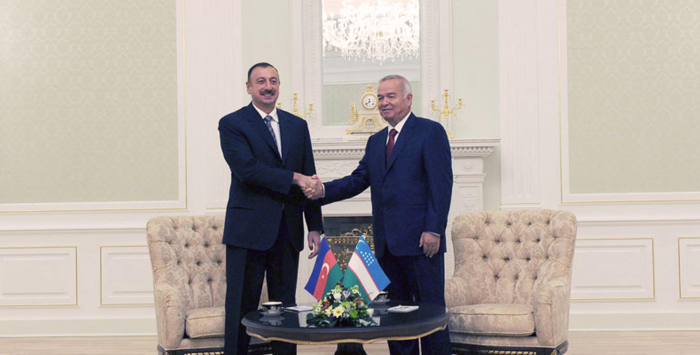 Oфициальный визит Ильхама Алиева в Узбекистан